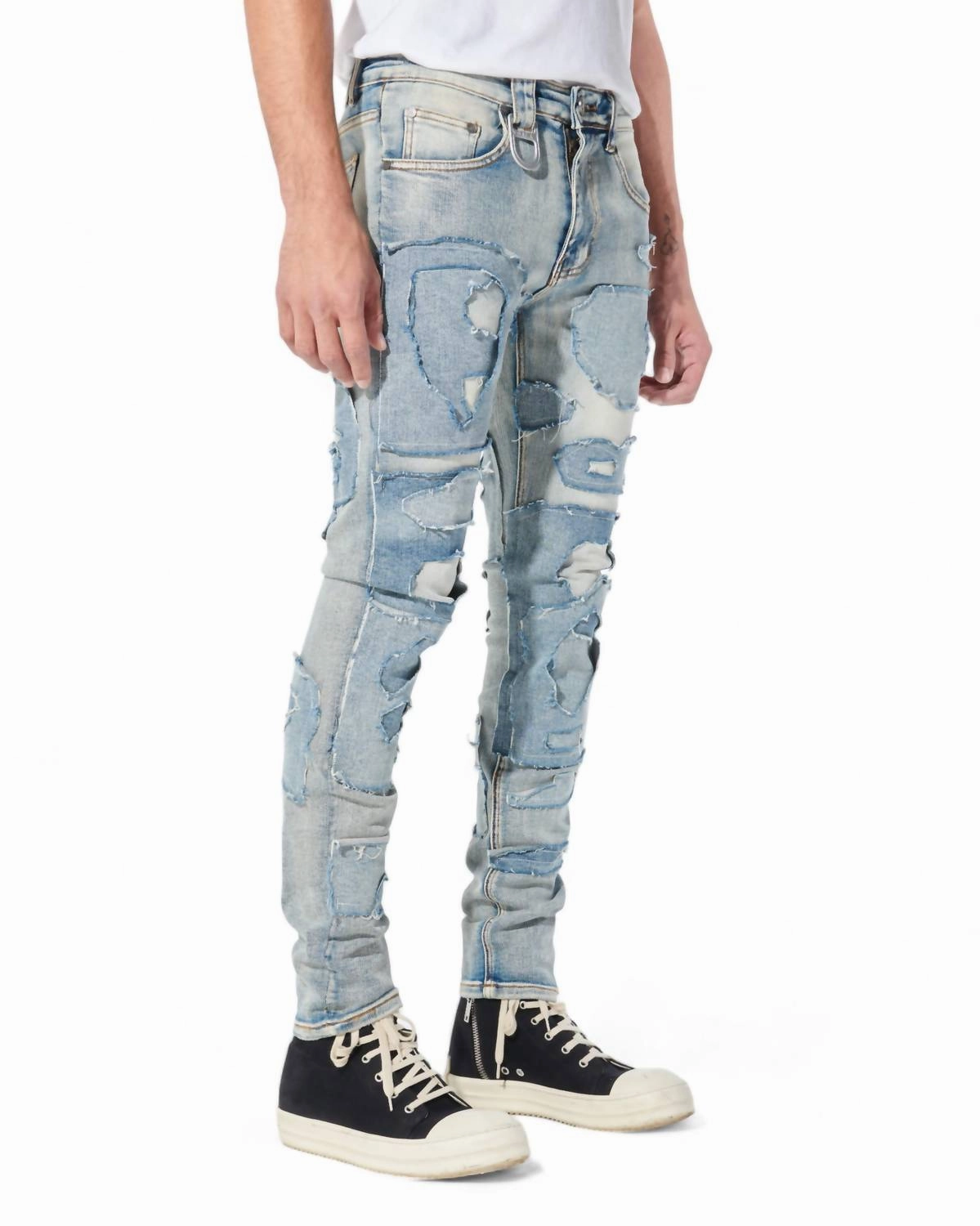 Men's Crumb Denim Jean In Vintage Blue Stone