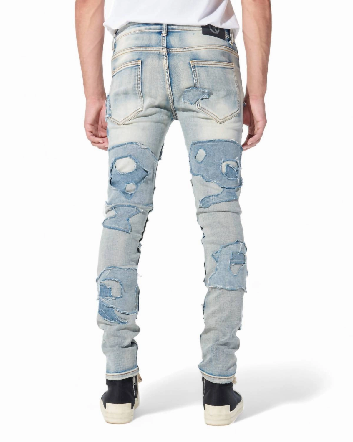 Men's Crumb Denim Jean In Vintage Blue Stone