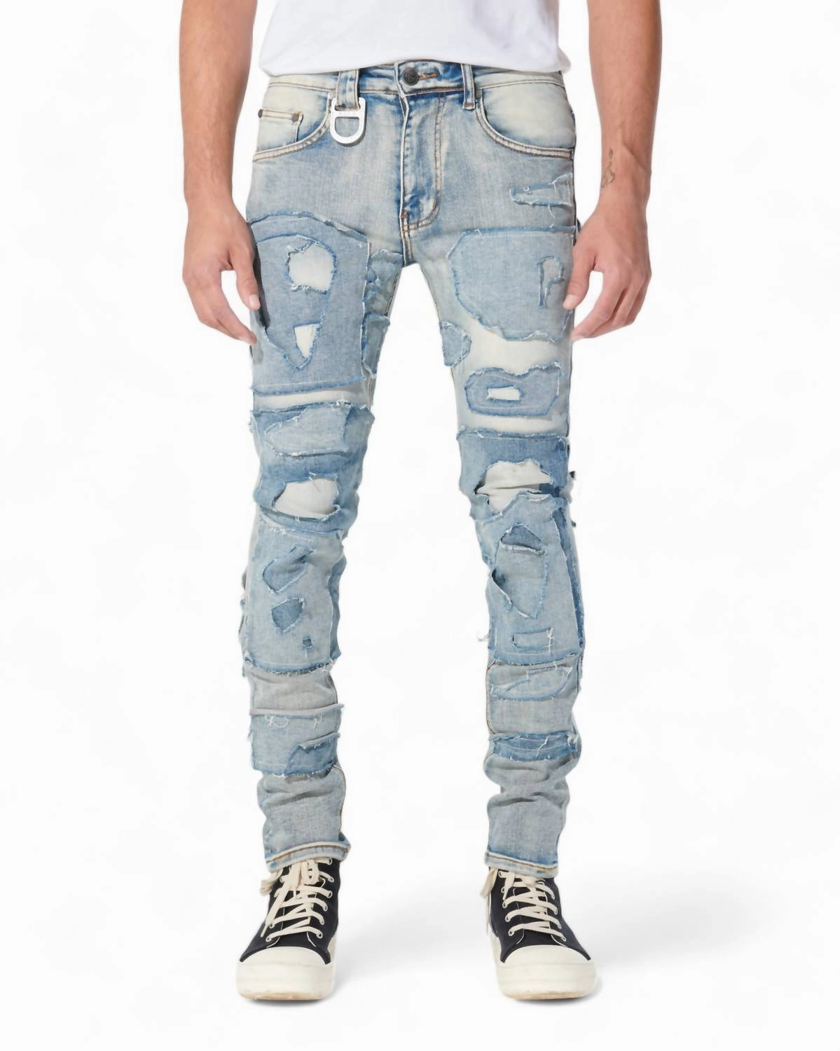 Men's Crumb Denim Jean In Vintage Blue Stone