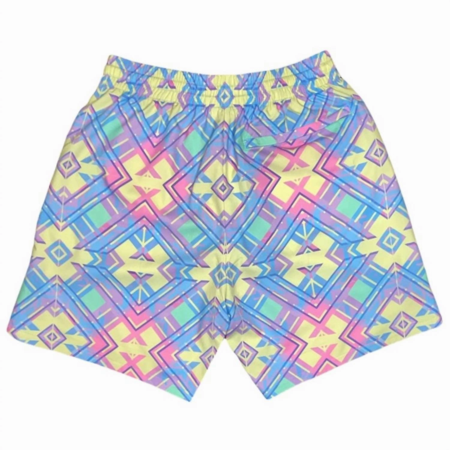 Men's Crystalize Short In Blue Candy Print