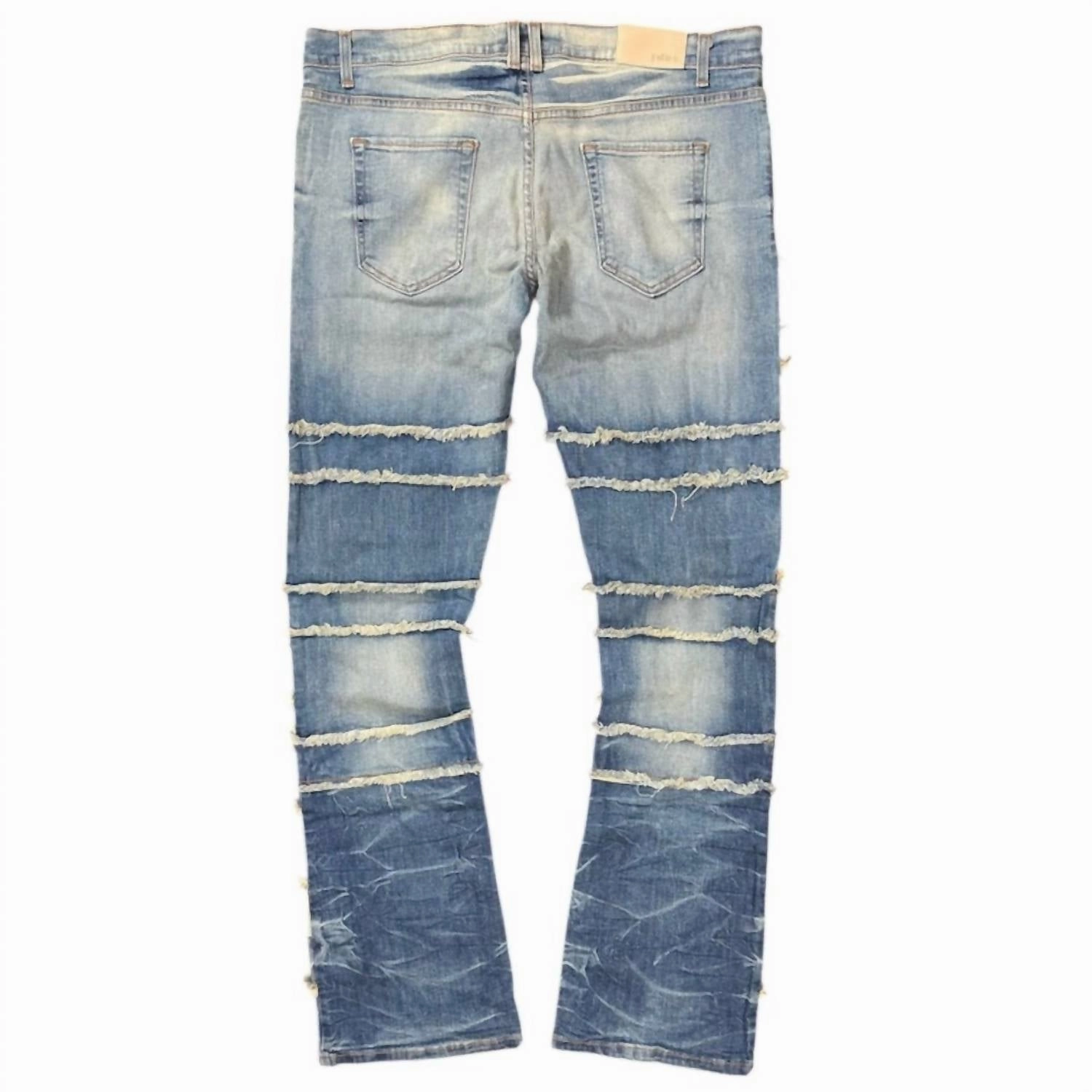 Men's Distressed Jeans In Blue
