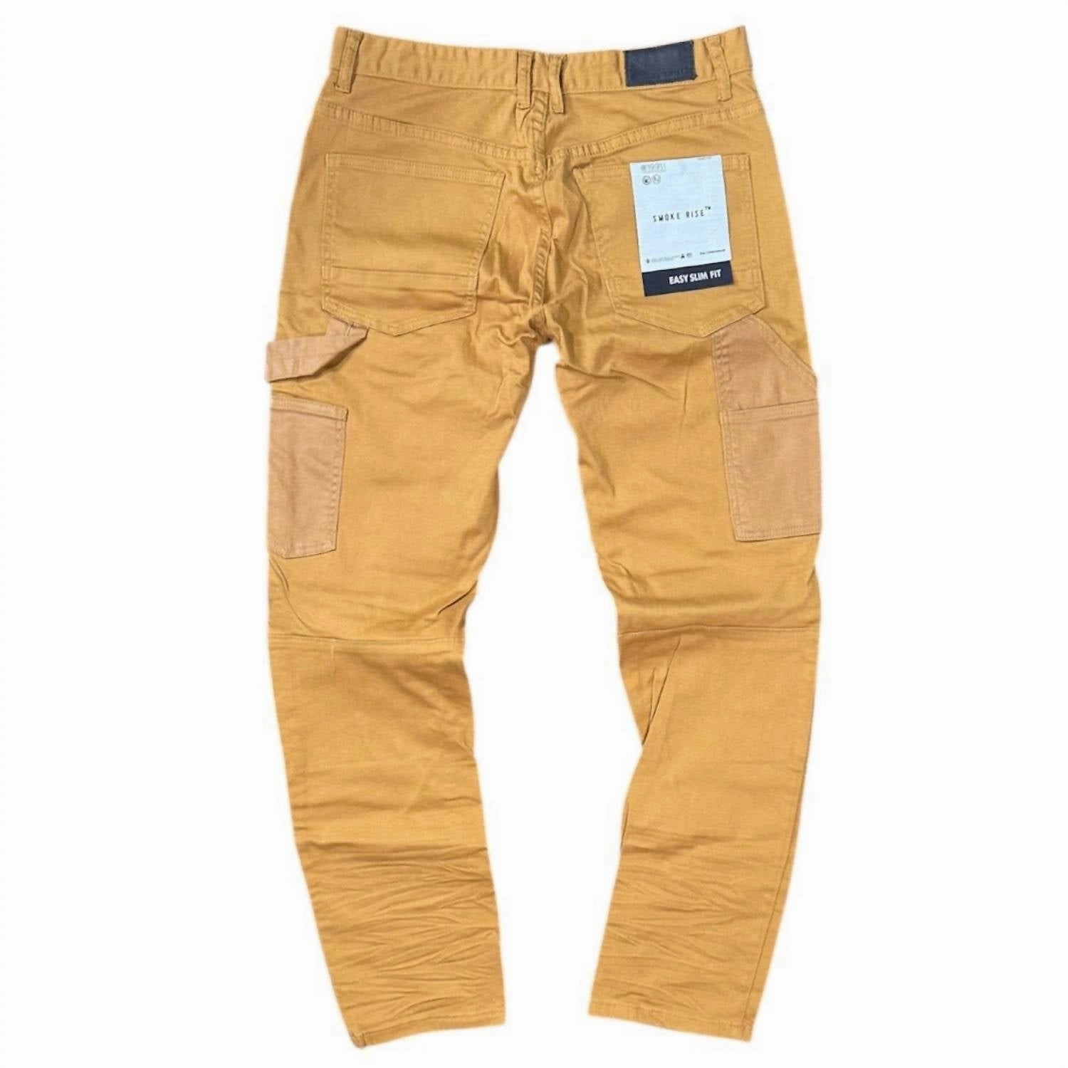 Men's Easy Slim Fit Jeans In Khaki