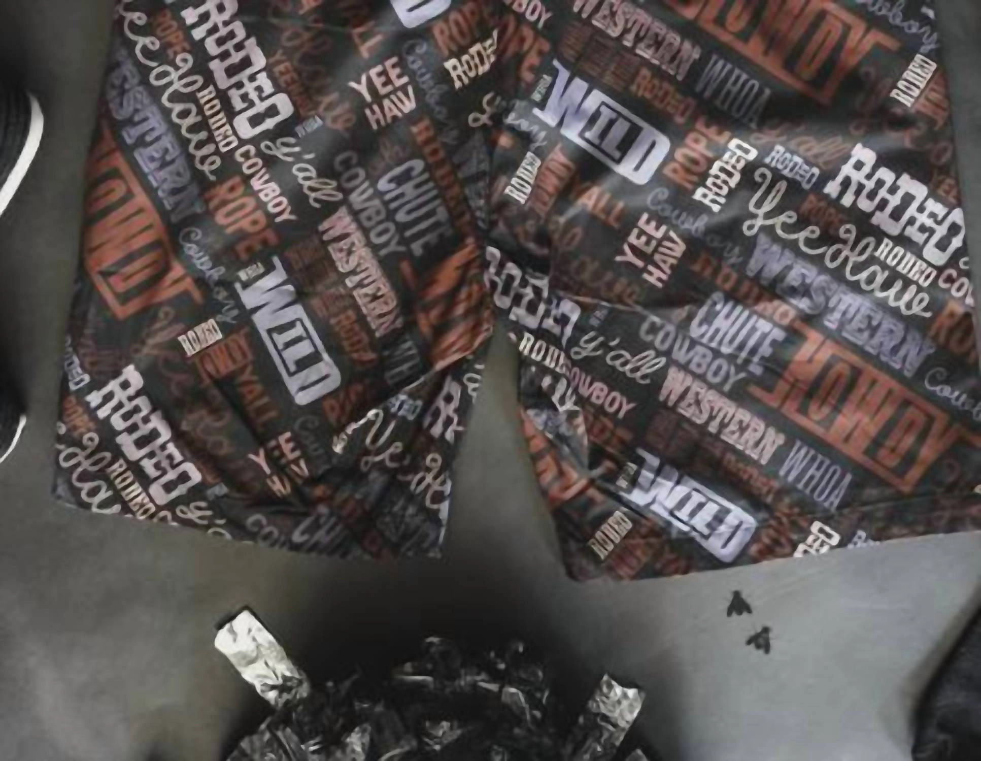Men's Howdy Partna Swim Trunks / Shorts In Multi