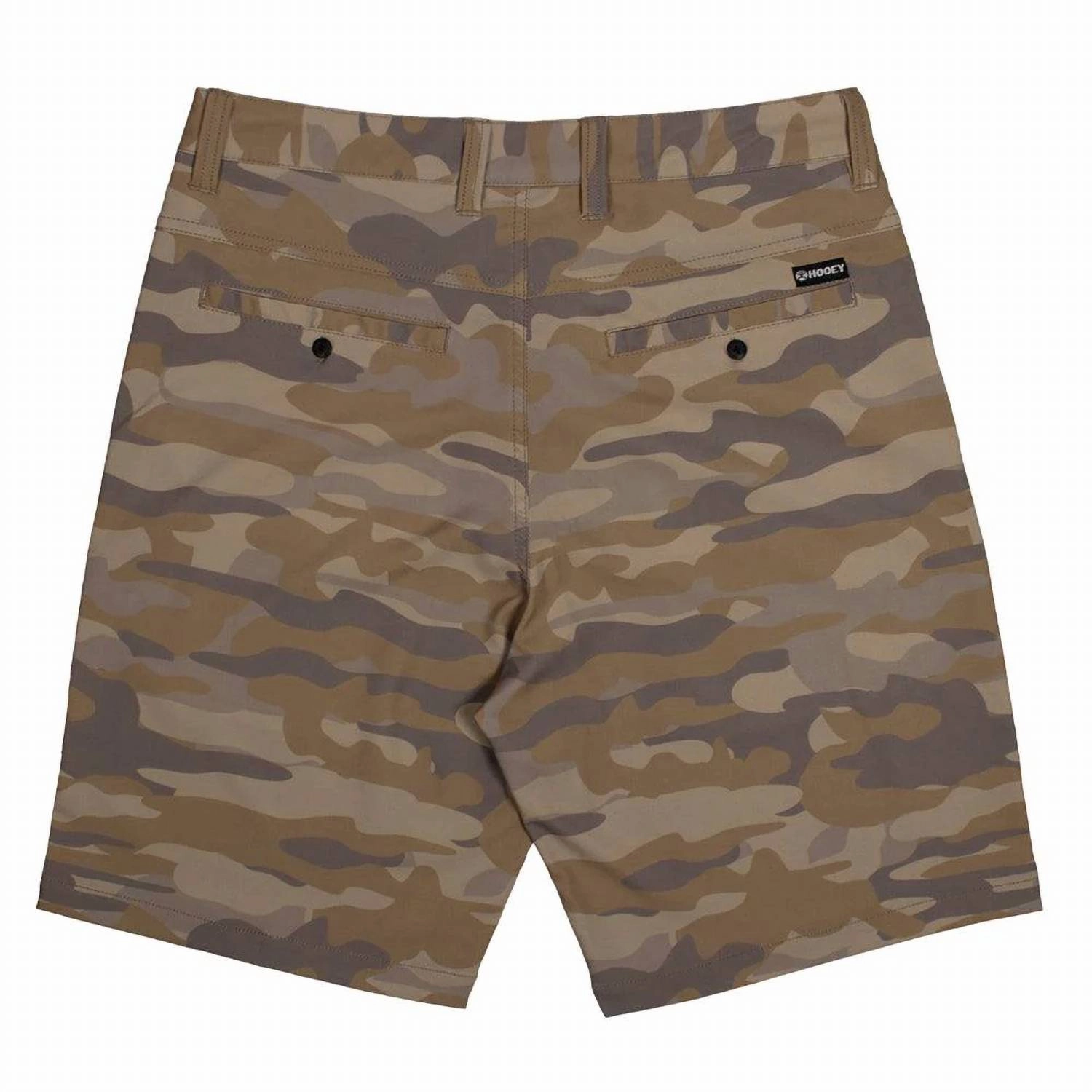 Men's Hybrid Shorts In Brown Camo