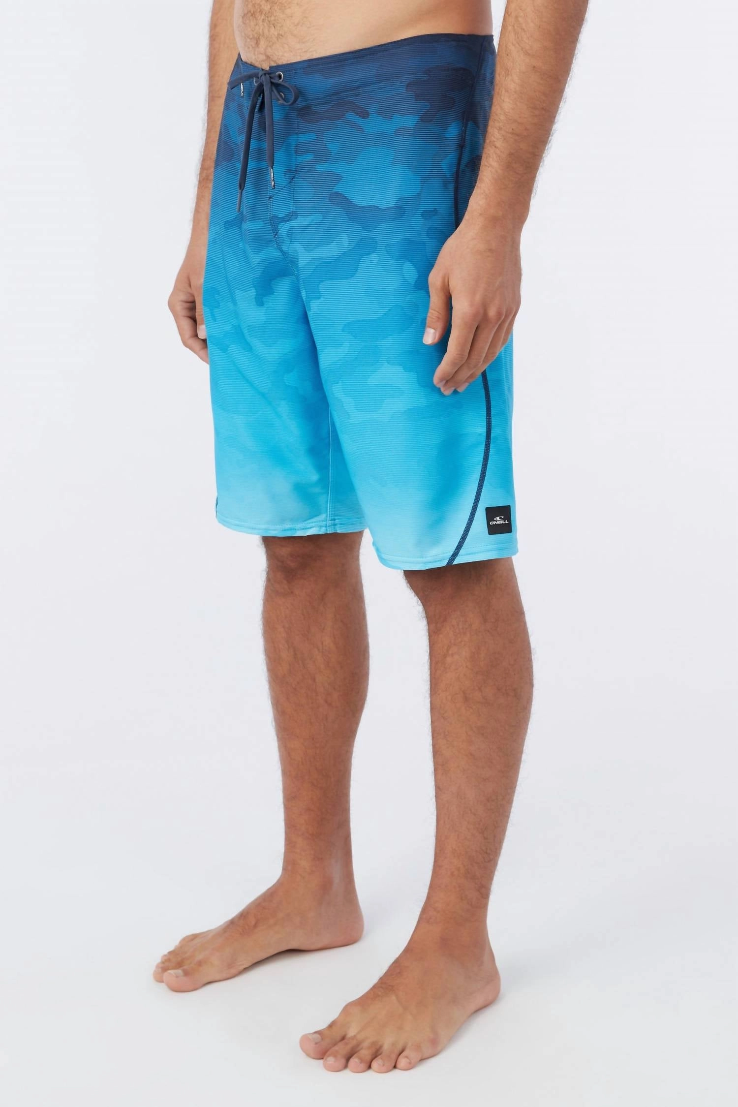 Men's Hyperfreak Heat Stripe Board Shorts In Aquarius