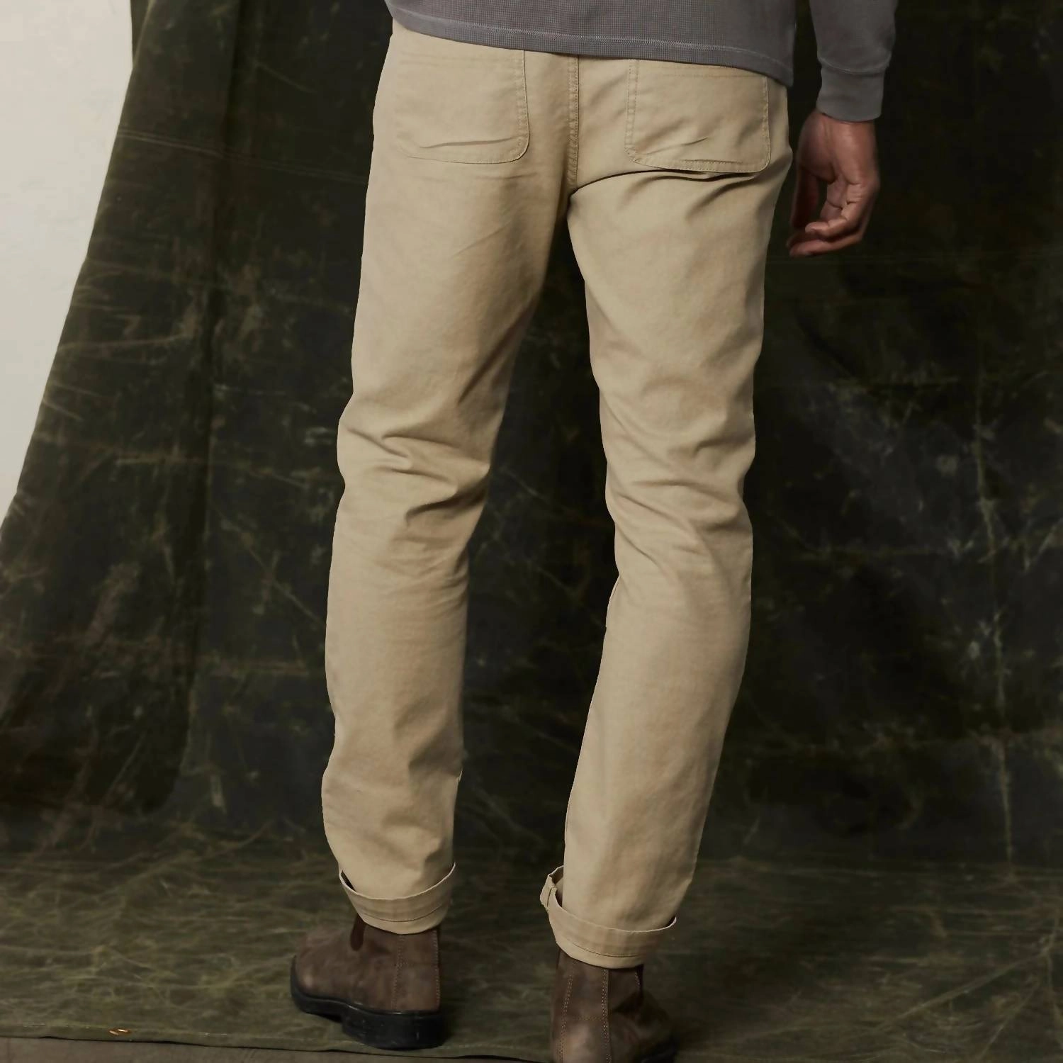 Men's Scout Canvas Workwear Pant In Khaki
