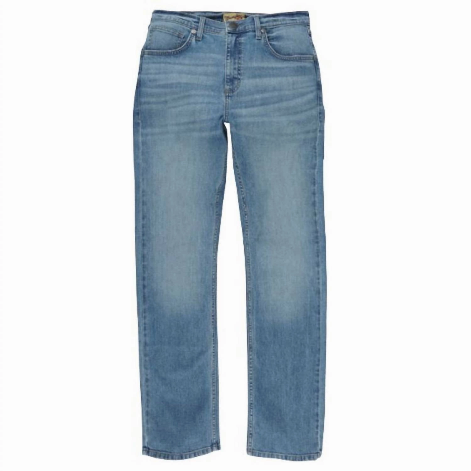 Men's Slim Straight Jeans In Broken Spur