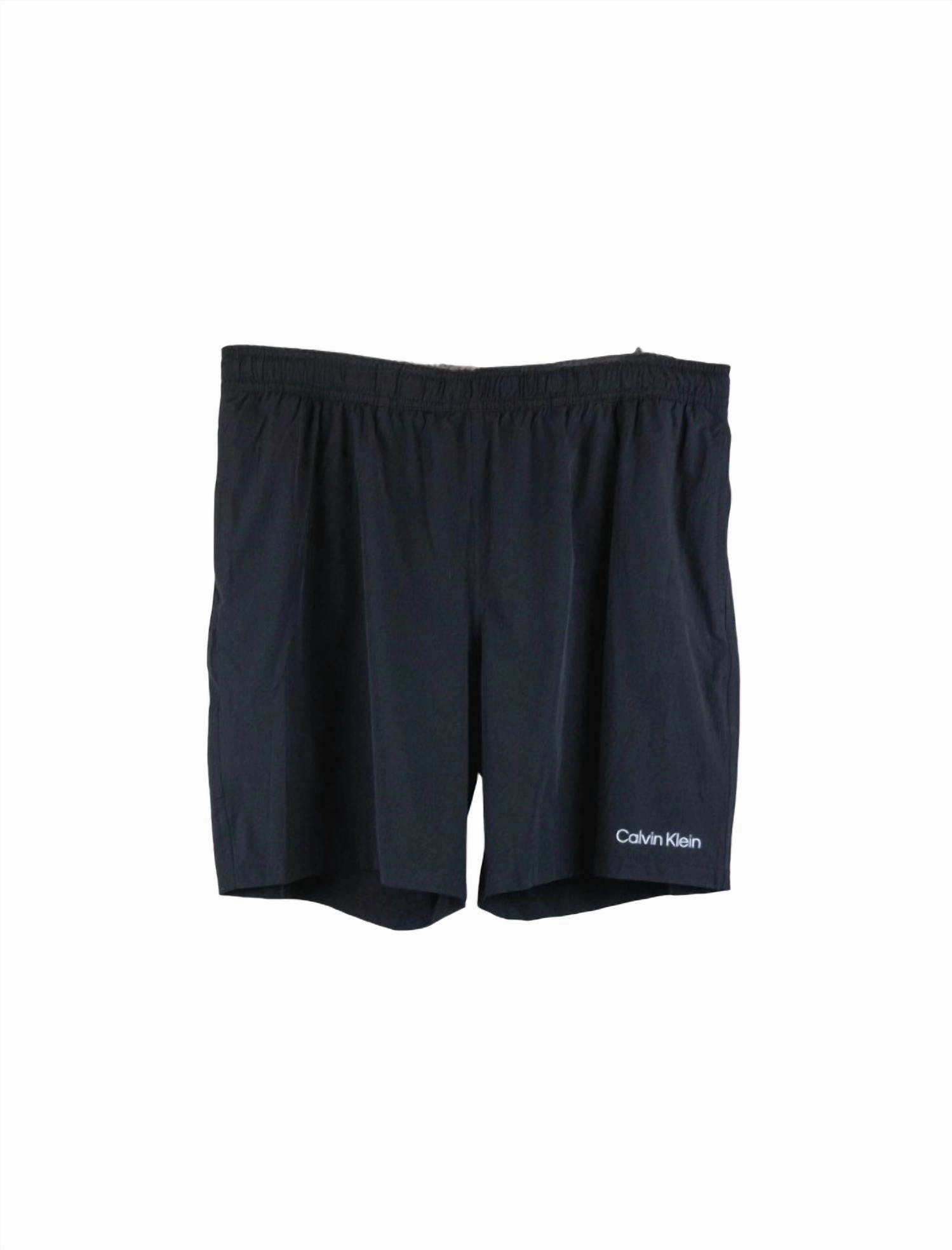 Men's Standard Quick Dry Swim Trunk In Black