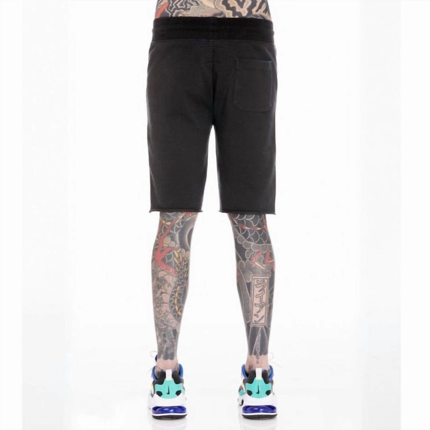 Men's Sweatshorts In Peat Black