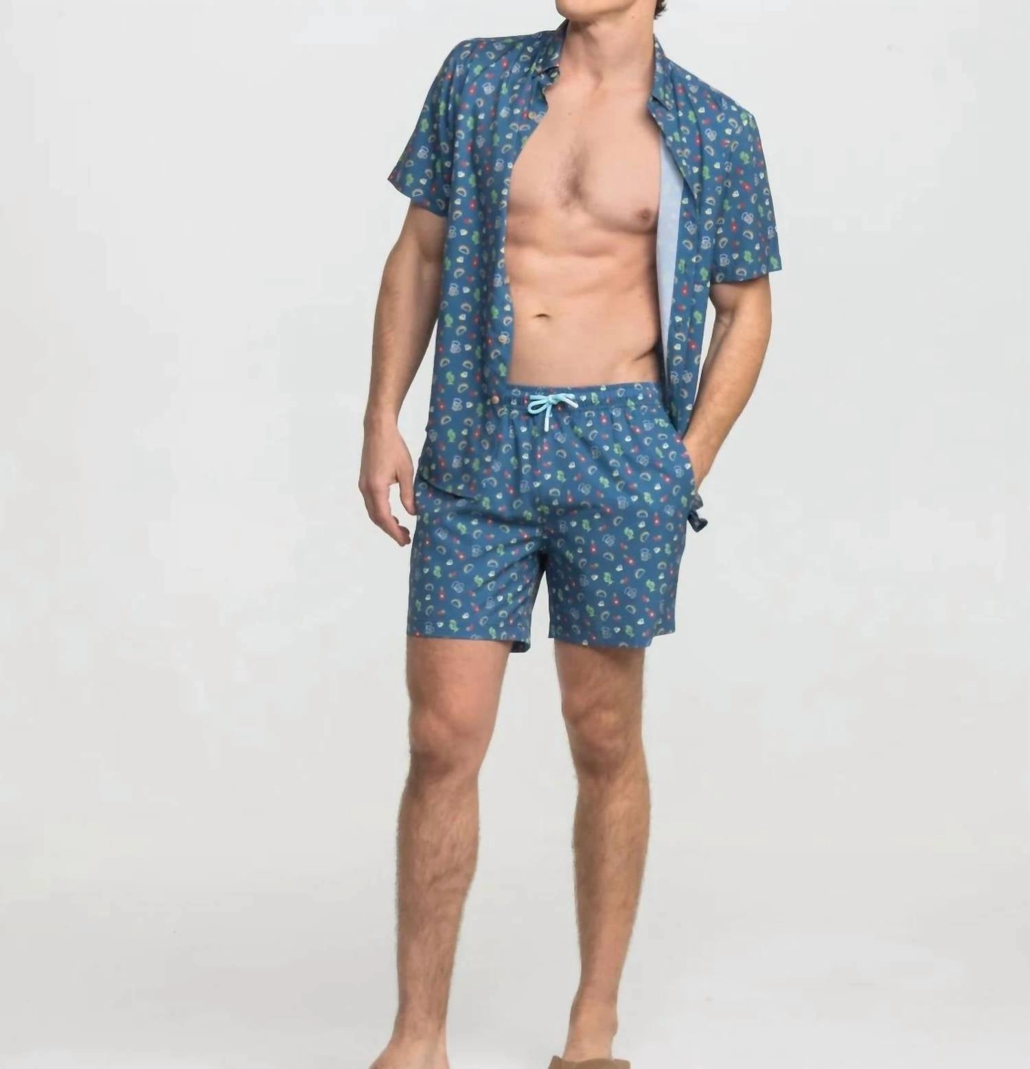 Men's Swim Shorts In Taco Tuesday