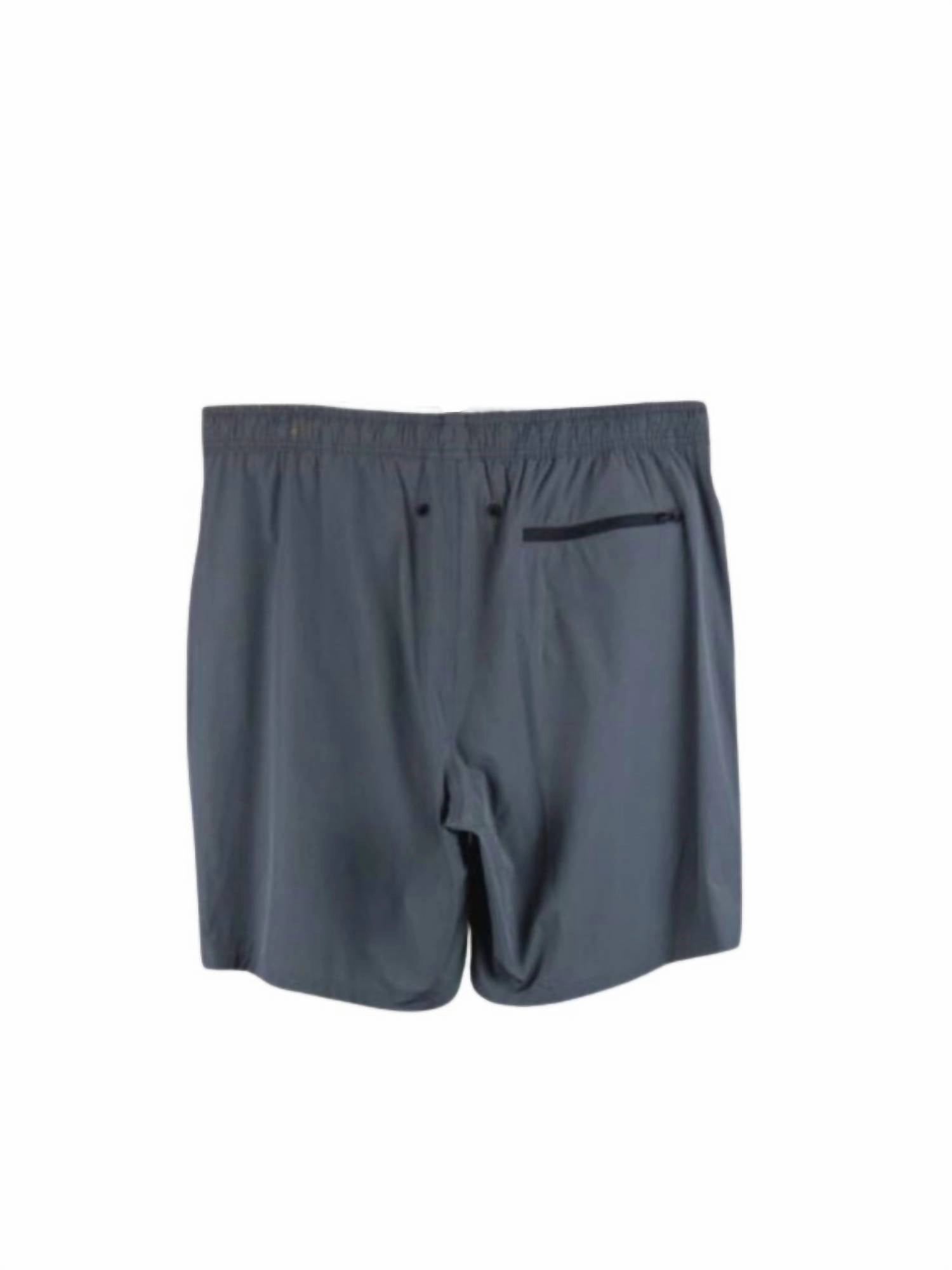 Men's Swim Trunk In Grey