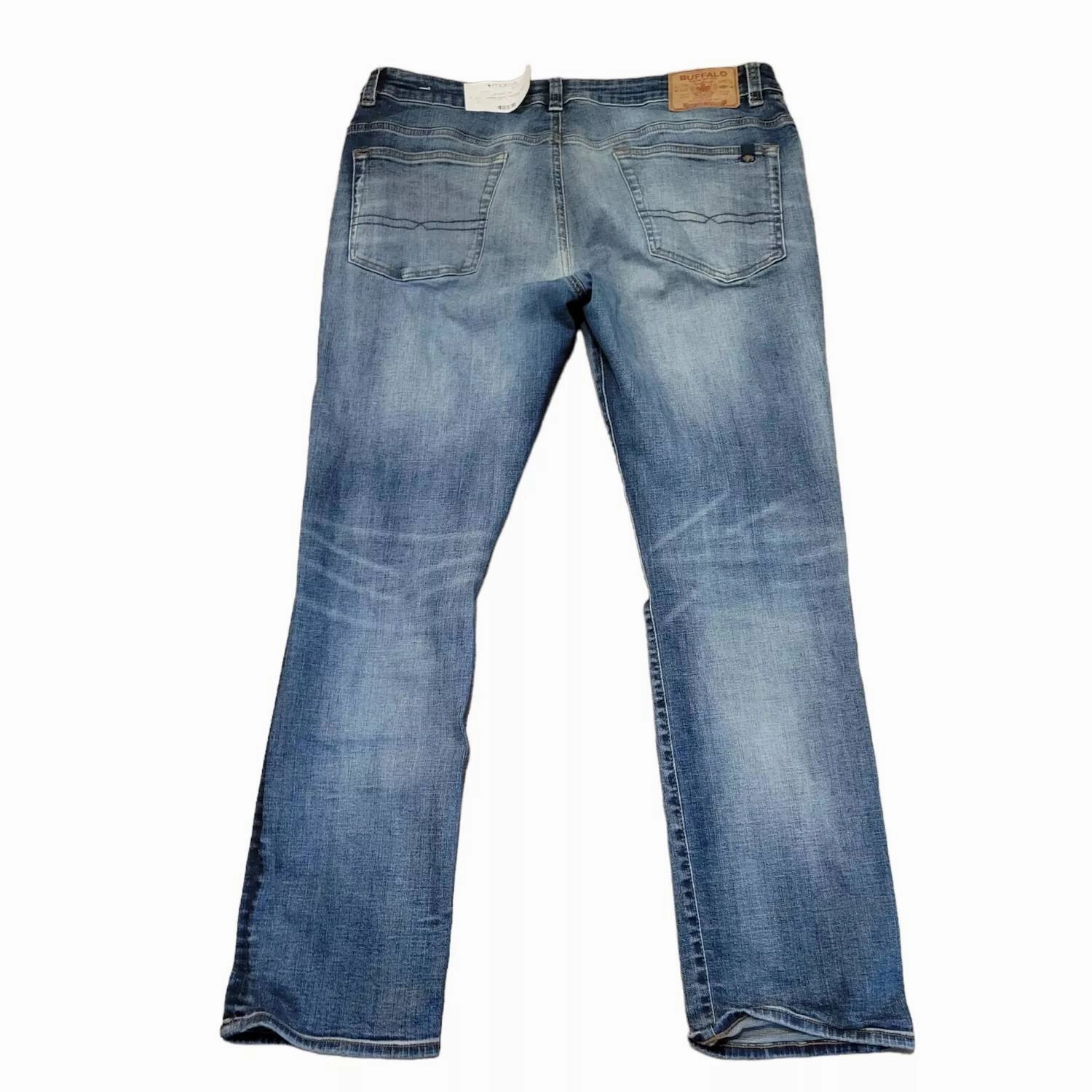 Men's We Are Denim Slim Ash Distressed Jeans In Blue