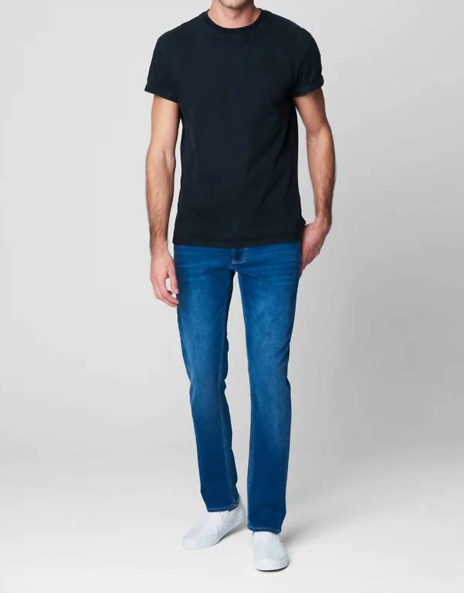 Men's Wooster Horatio Skinny Fit Knit Denim Jean In Flashy Ways