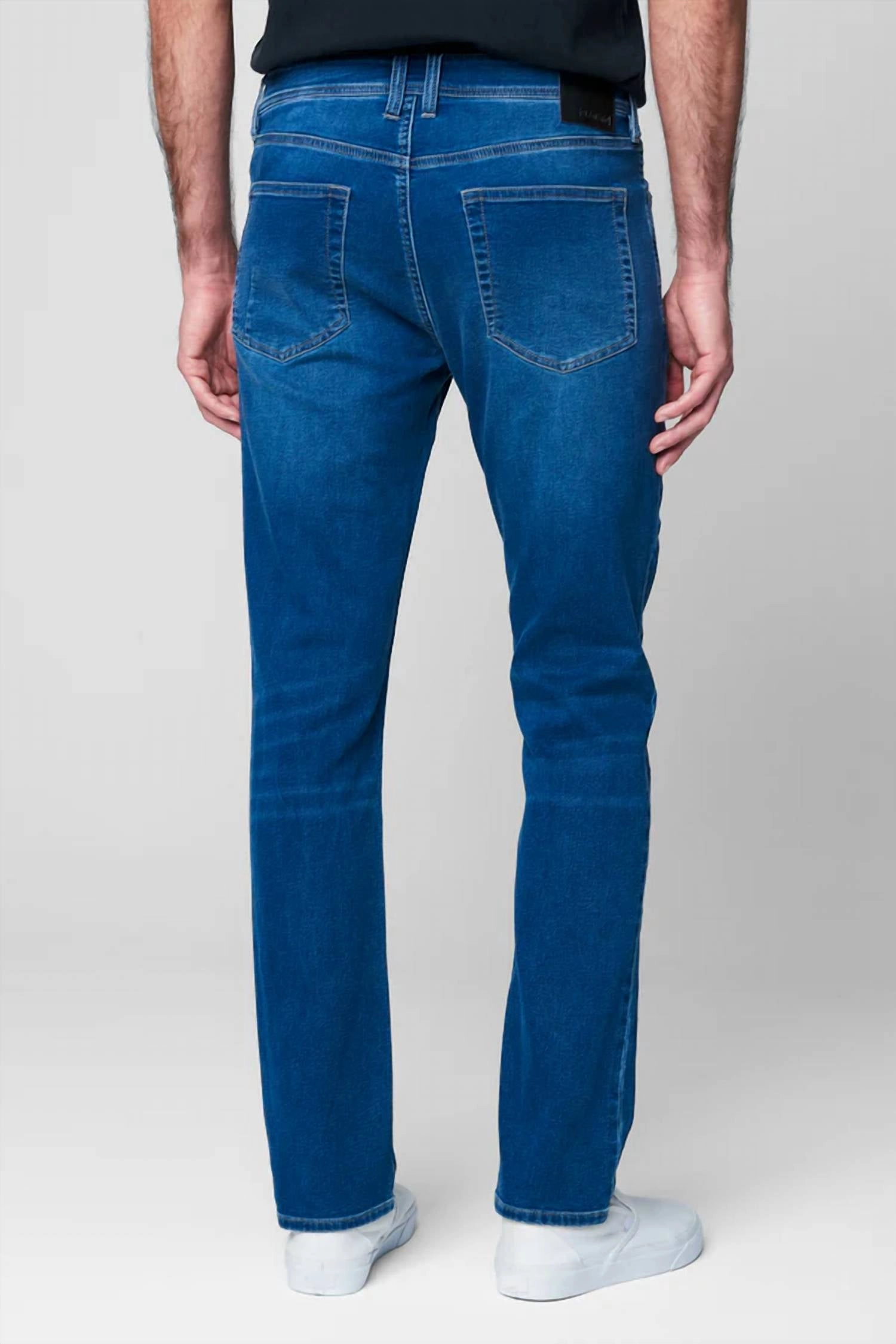 Men's Wooster Horatio Skinny Fit Knit Denim Jean In Flashy Ways