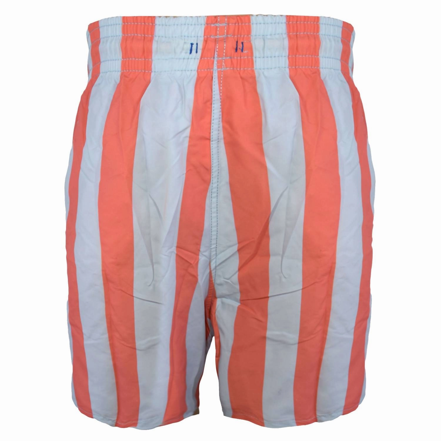 Men The Classic Drawstrings Swim Shorts Trunks In Coral Ash Blue