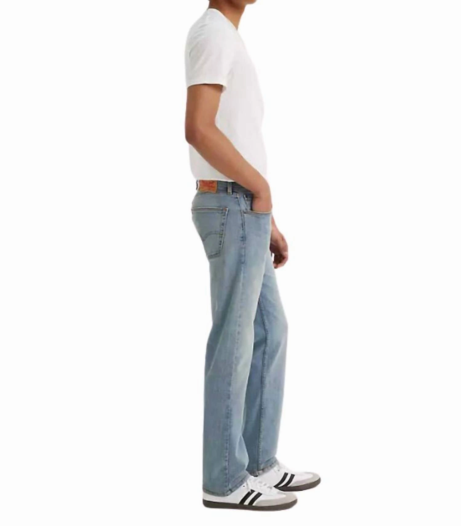 Mens 506 Comfort Straight Jean - 32" Length In Medium Indigo