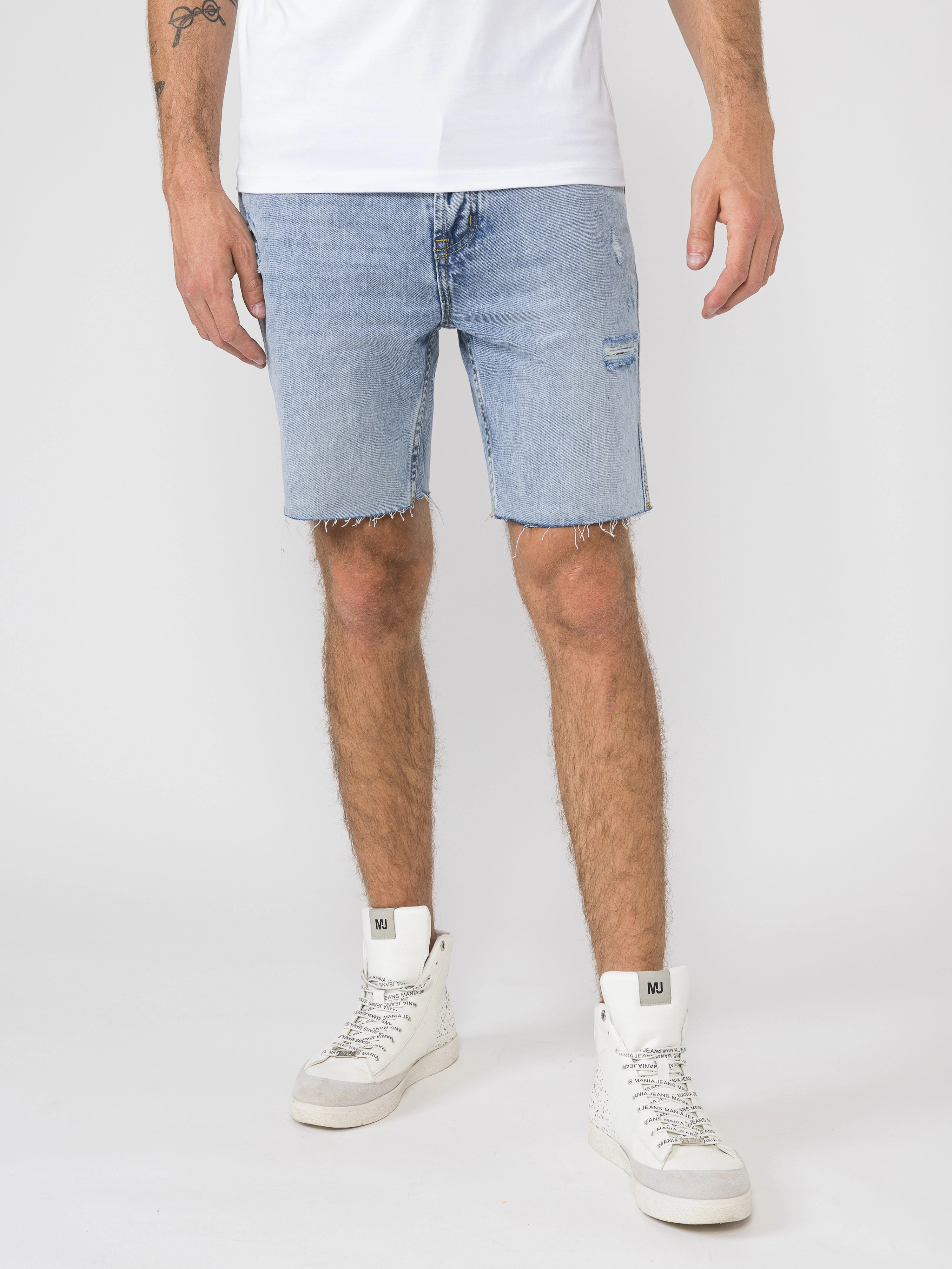 Mens Basic Bermuda Jeans
