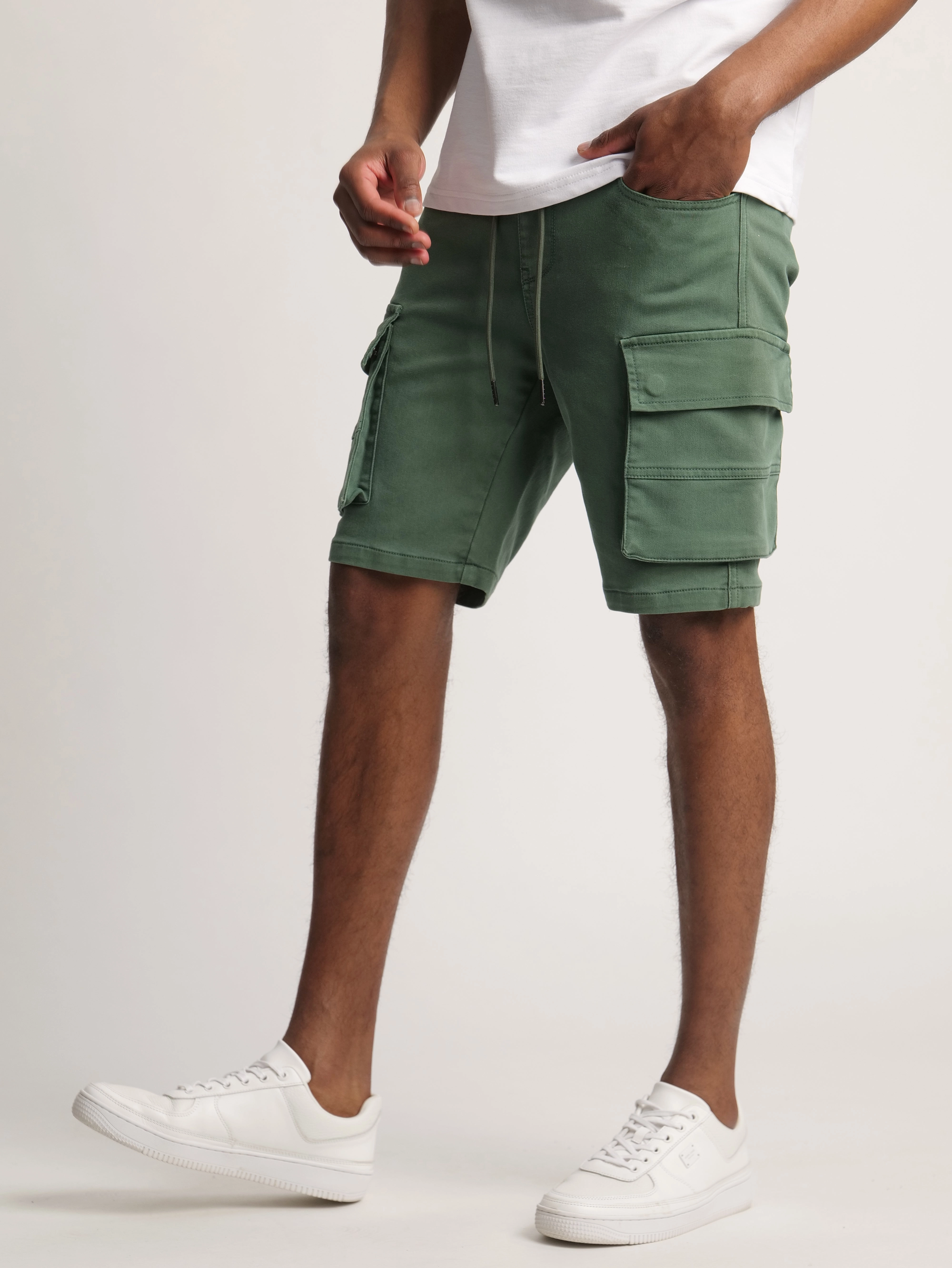 Mens Cargo Woven Bermuda