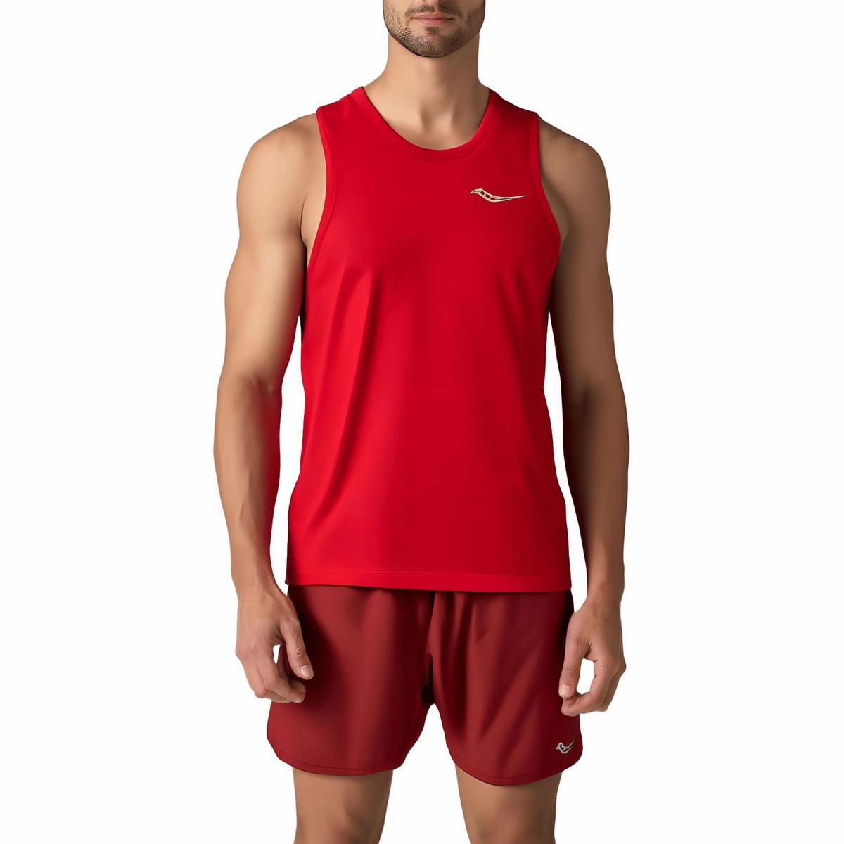 Mens Logo Recycled Polyester Tank Top