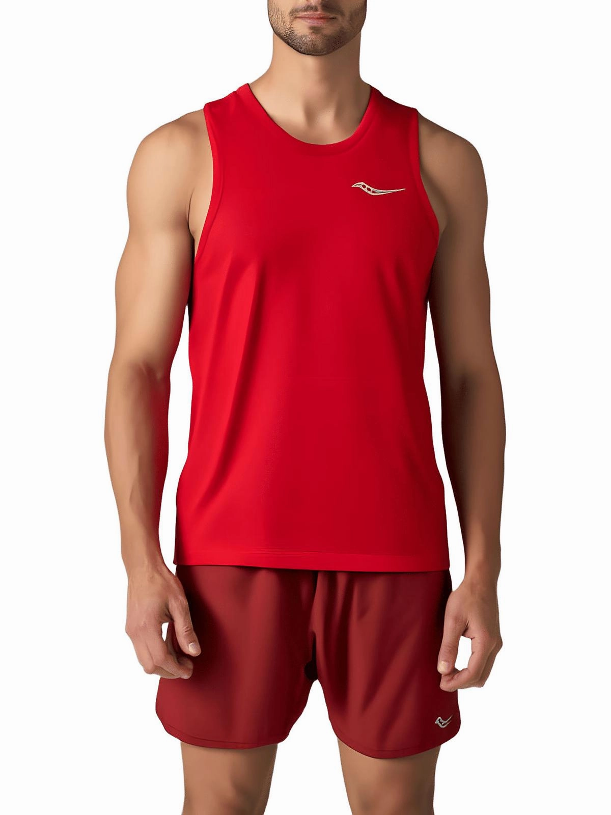 Mens Logo Recycled Polyester Tank Top