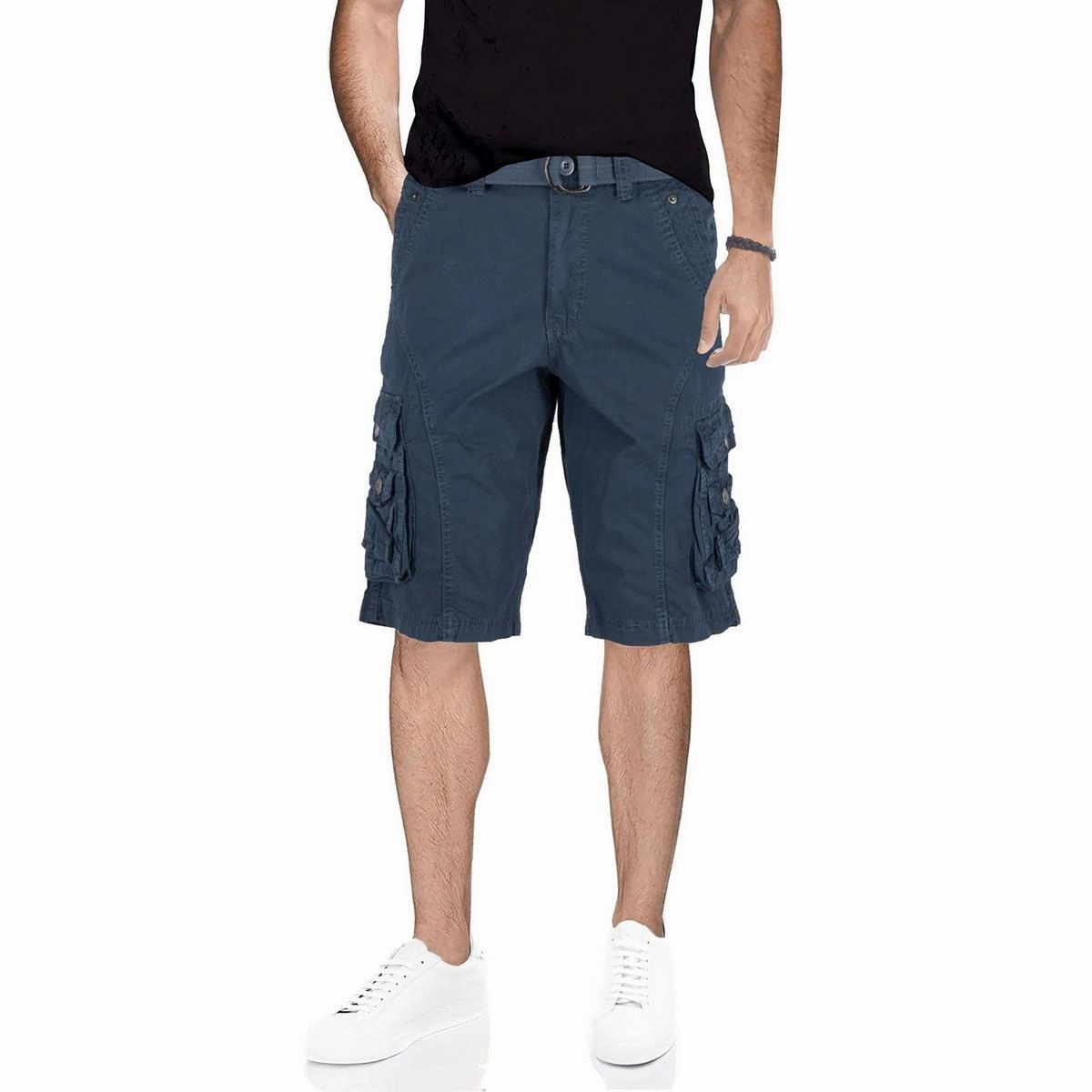 Mens Snap Detail K Cargo Shorts