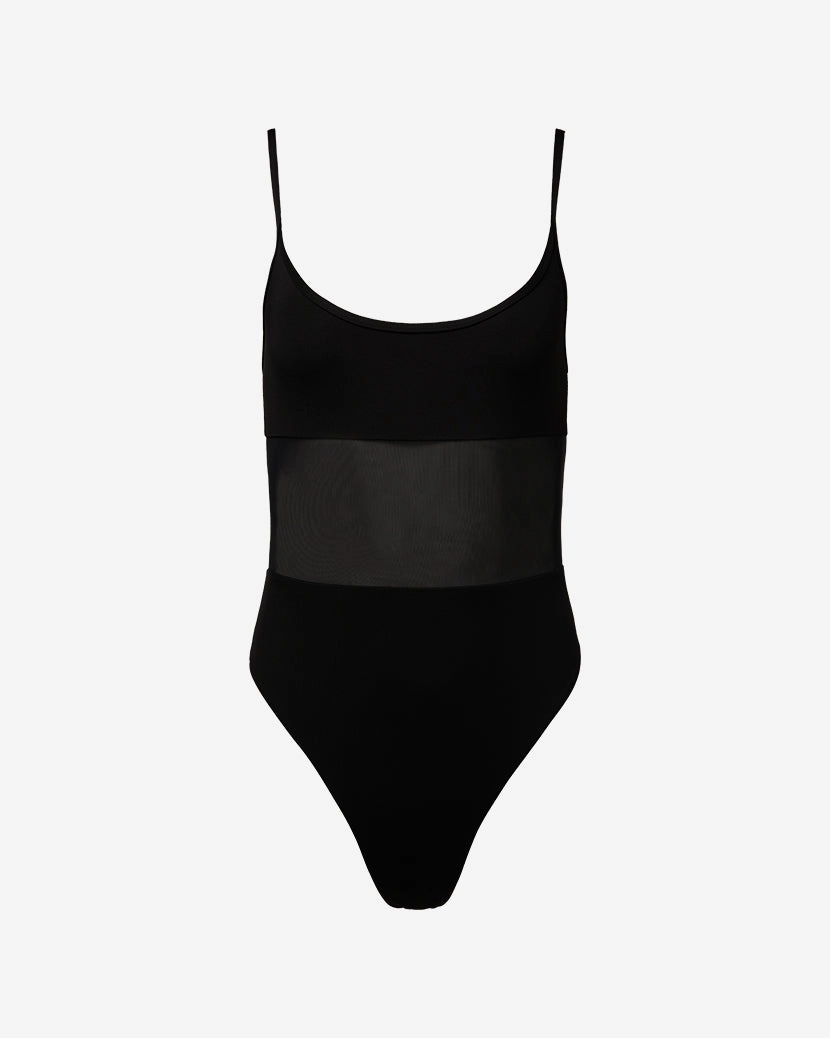 Mesh Scoop One Piece