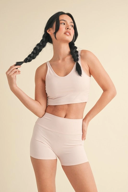 Mid-Rise Mini Shorts