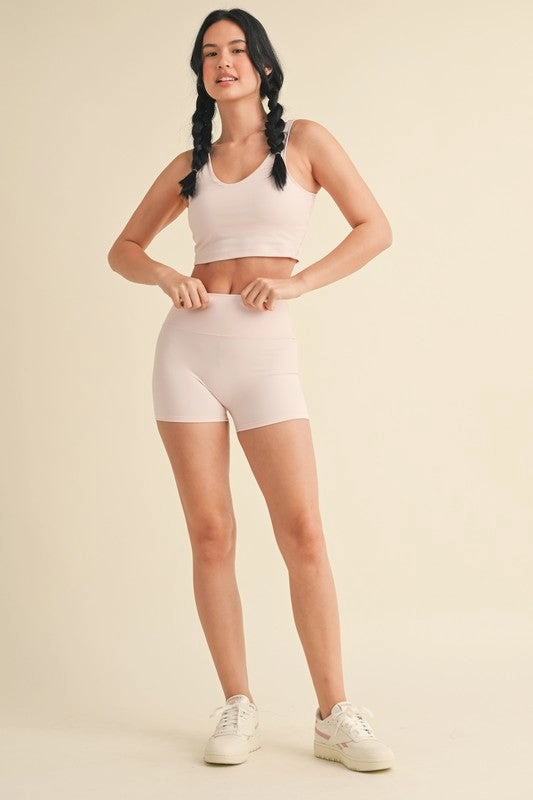Mid-Rise Mini Shorts