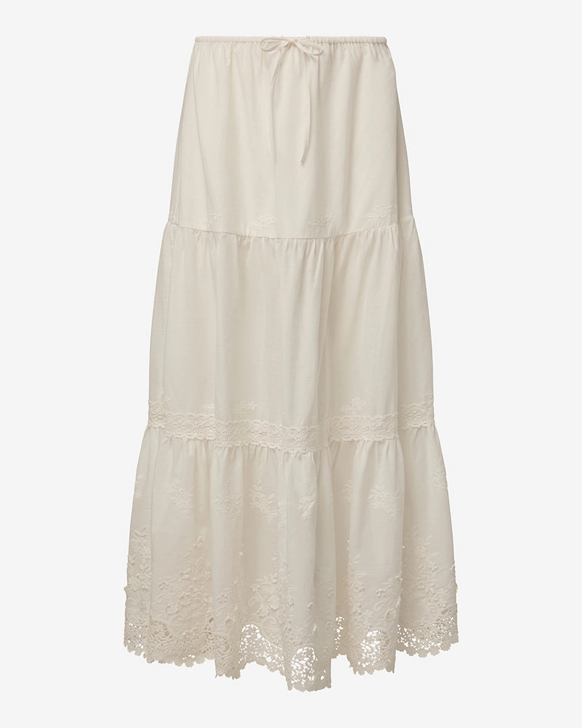 Midi Pull On Skirt