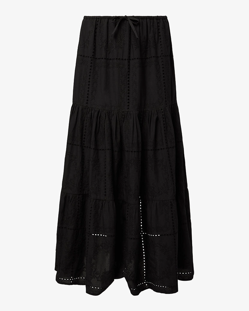 Midi Pull On Skirt