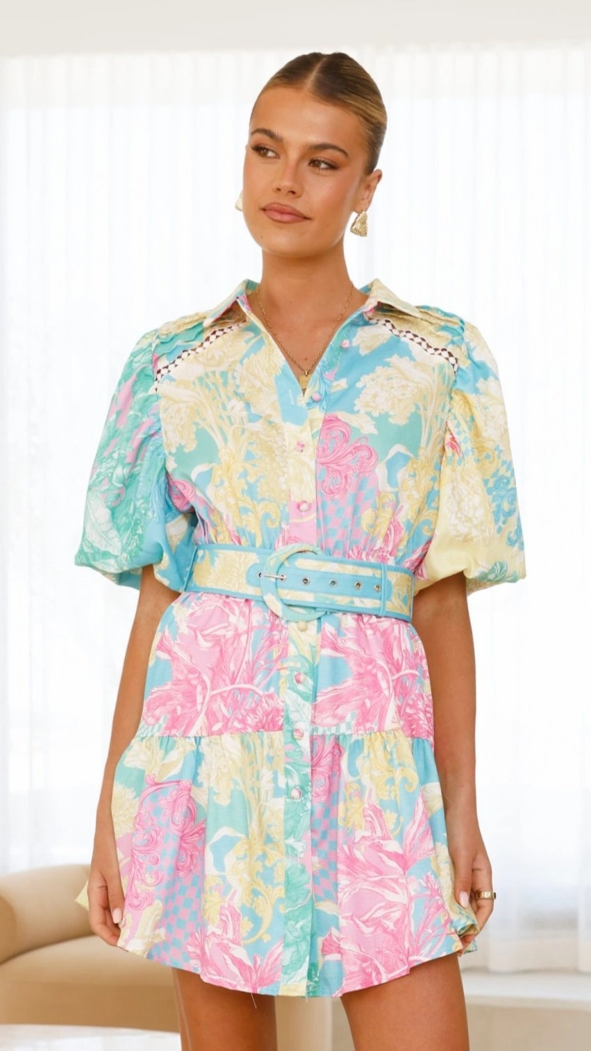 Milan Mini Dress - Sun Kissed Summer