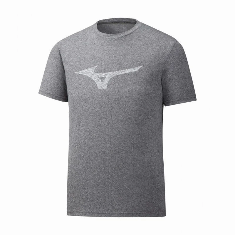 Mizuno Heritage RB K2GA900309 T-Shirt Mens Black Crew Neck Short Sleeve Pullover
