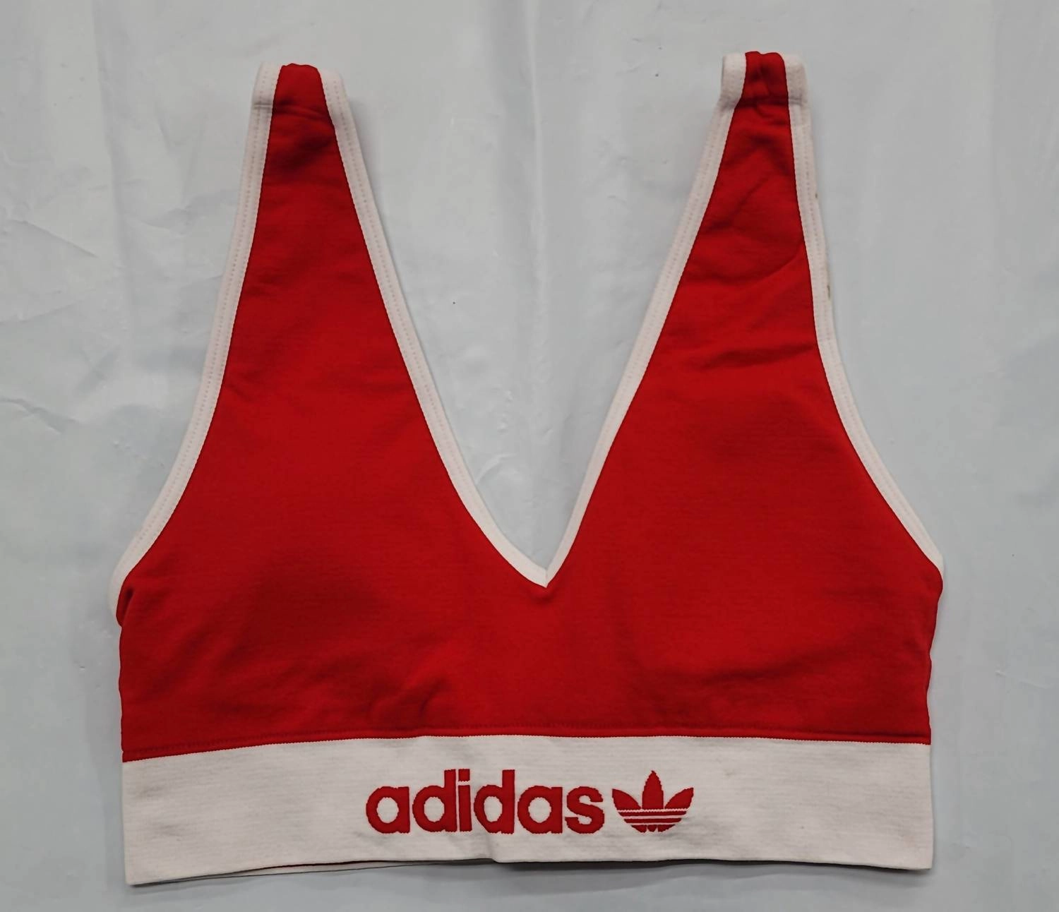 Modern Flex Scoop Lower Back Bralette In Red