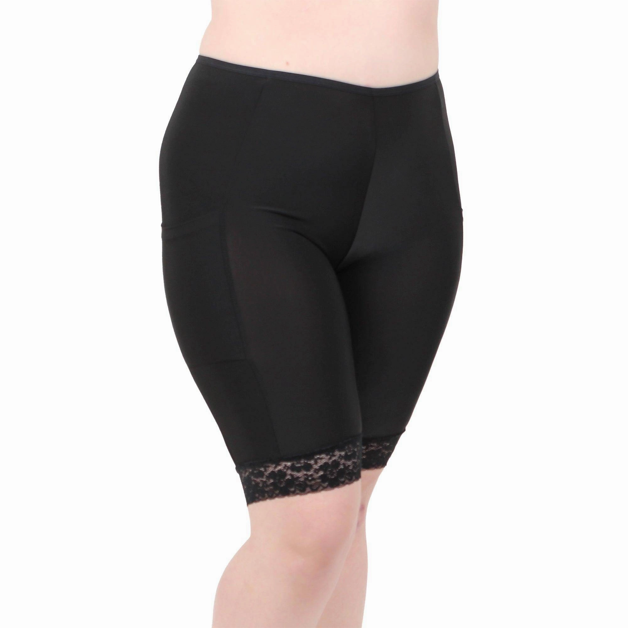 Moisture Wicking Shortlette Slipshort with Pockets 9"