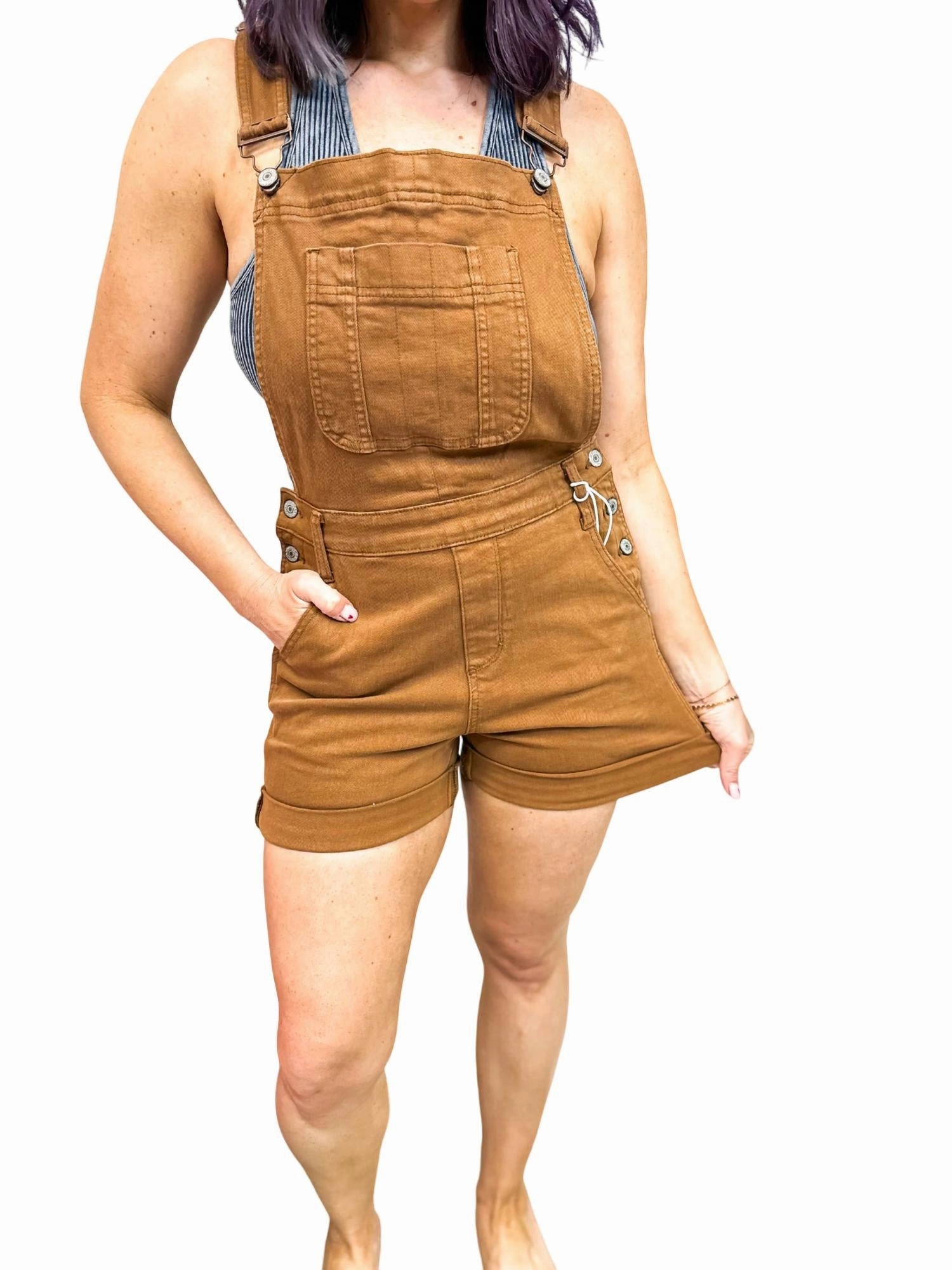 Moments Overalls In Mocha