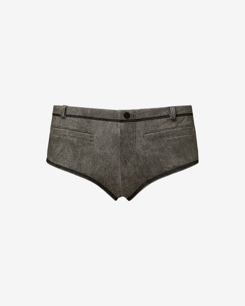 Moto Booty Bikini Short
