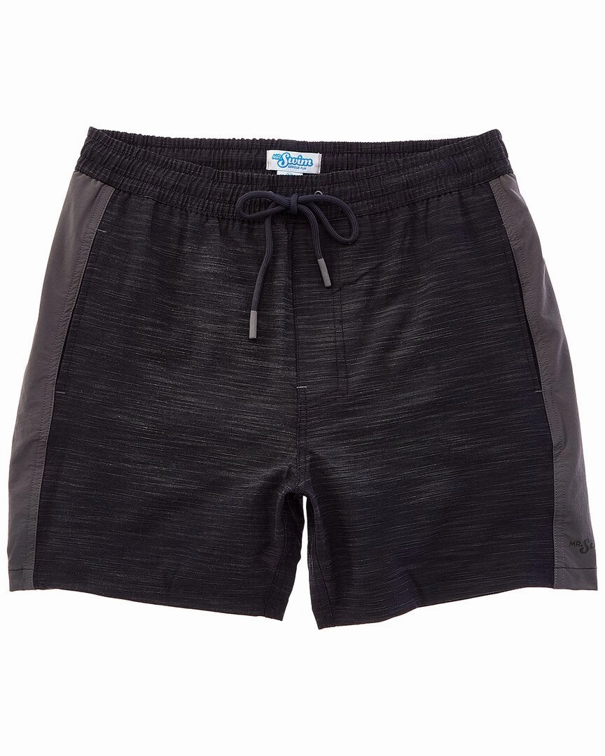Mr.Swim Colorblocked Stretch Compression Swim Trunk