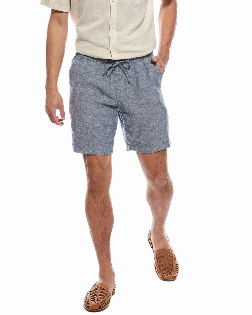 Mr. Swim Linen-Blend Short