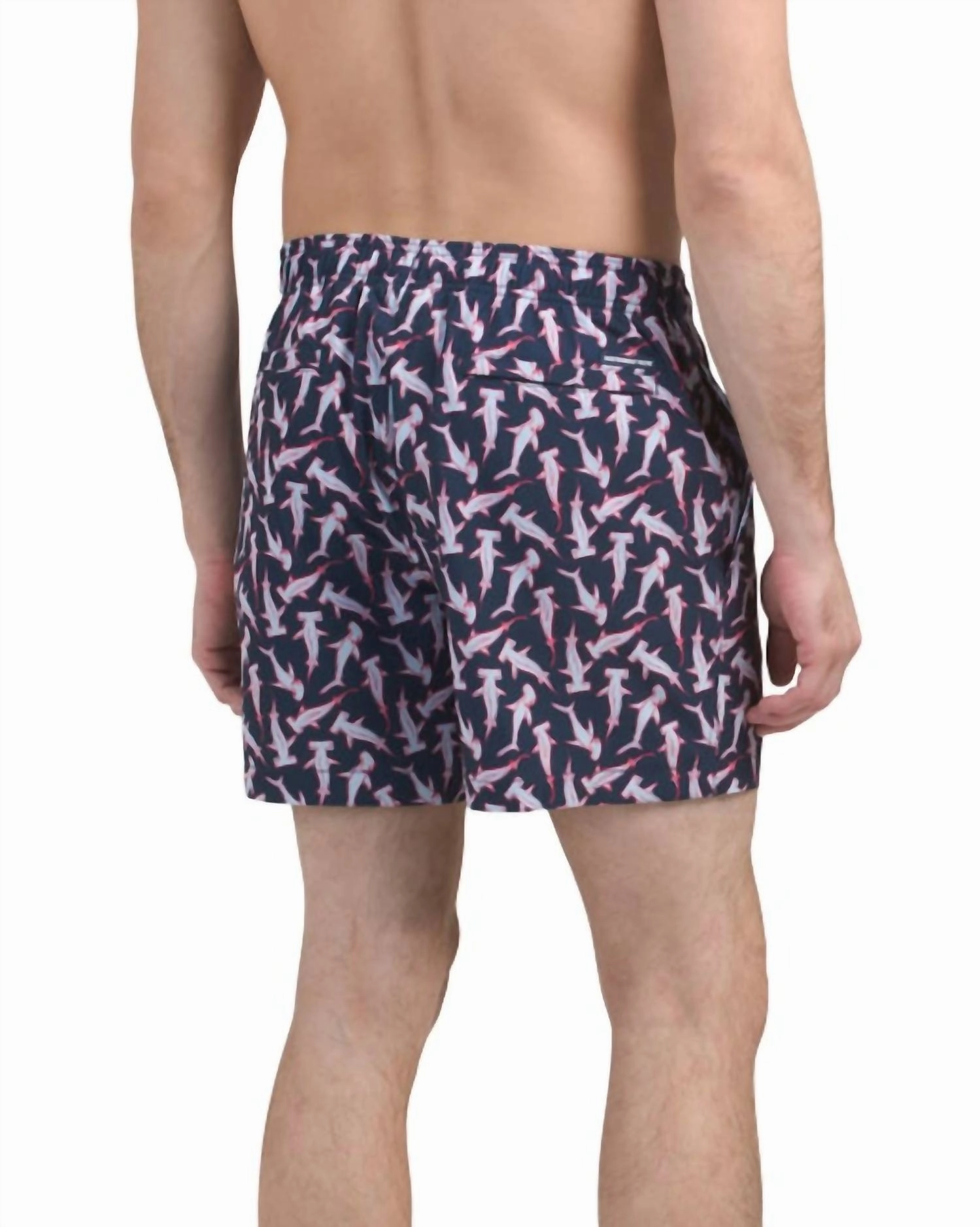 Nailed It Swim Trunk In Dress Blue