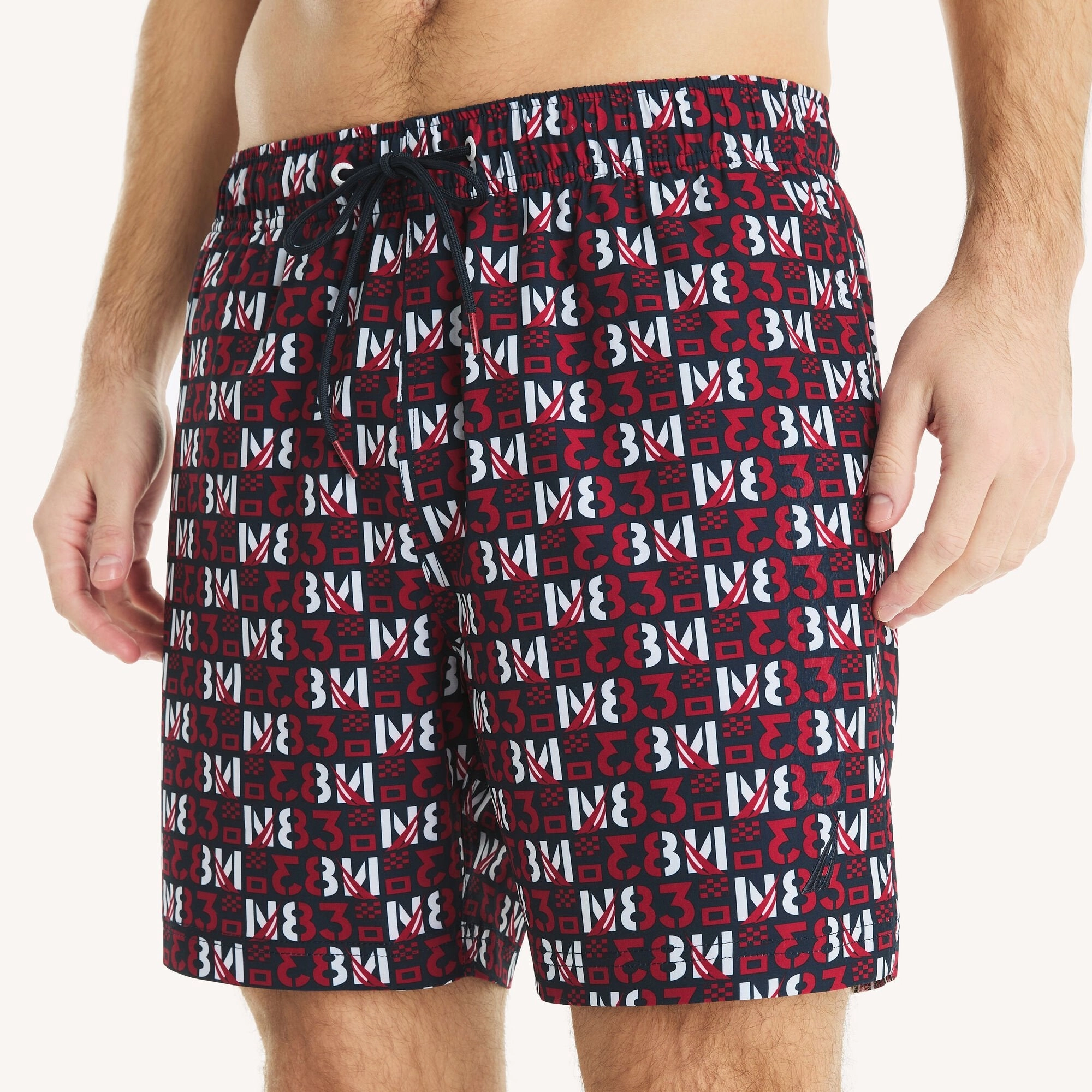 Nautica Mens 6" Quick-Dry Swim