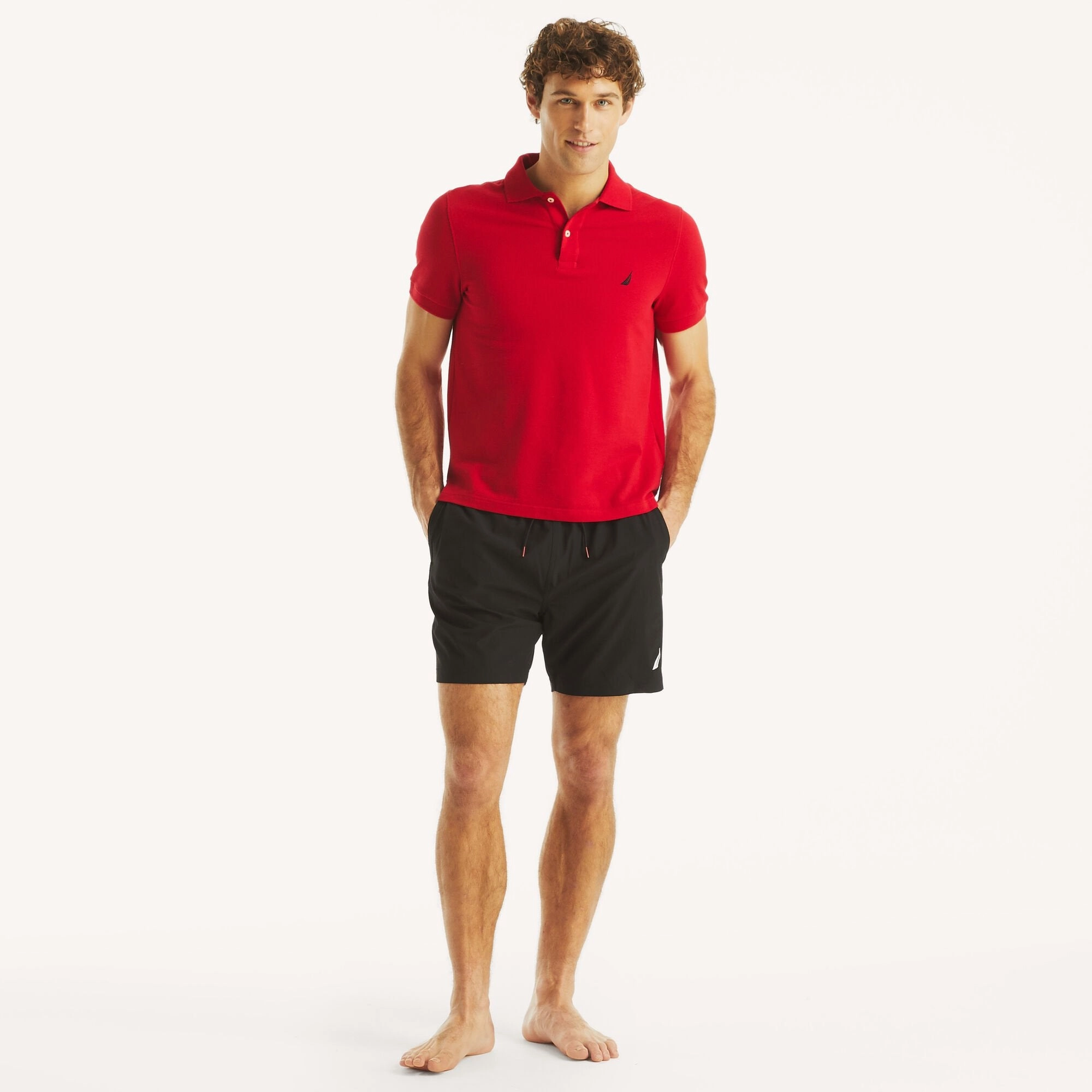 Nautica Mens 6" Quick-Dry Swim