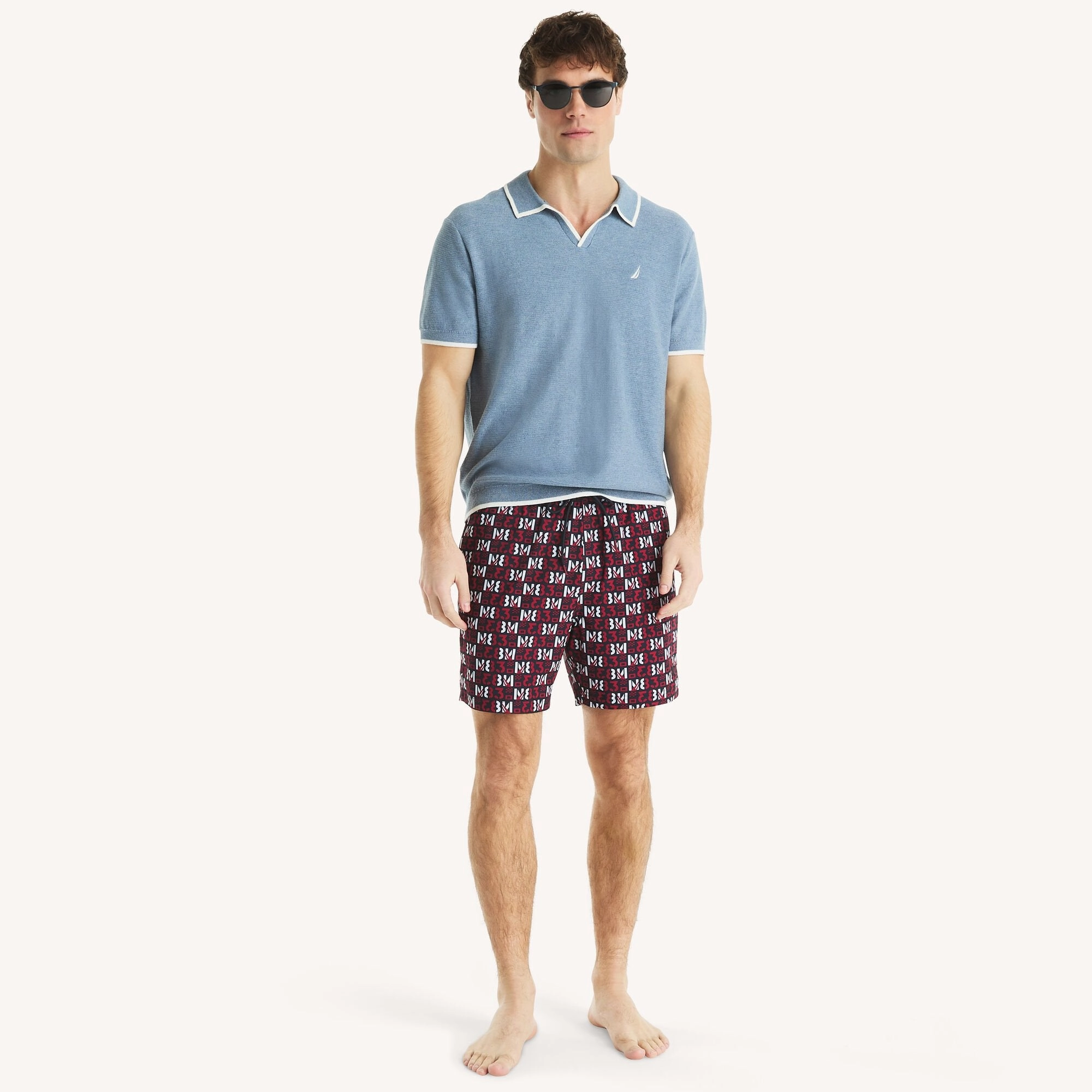 Nautica Mens 6" Quick-Dry Swim