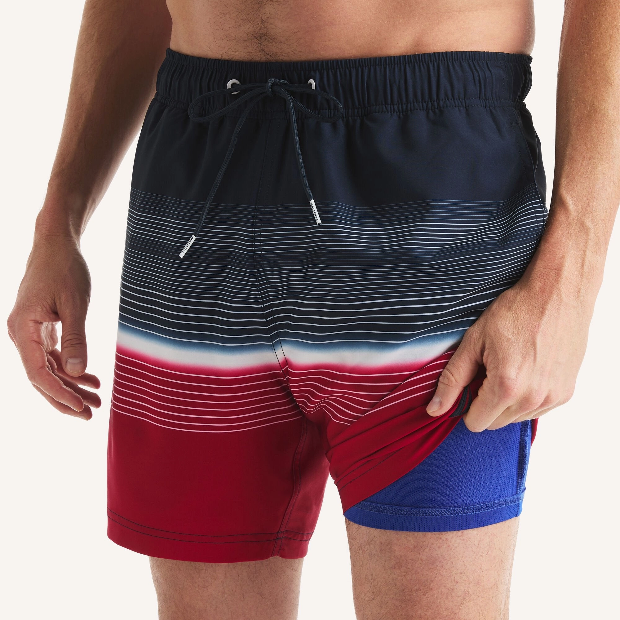 Nautica Mens 6" Quick-Dry Swim
