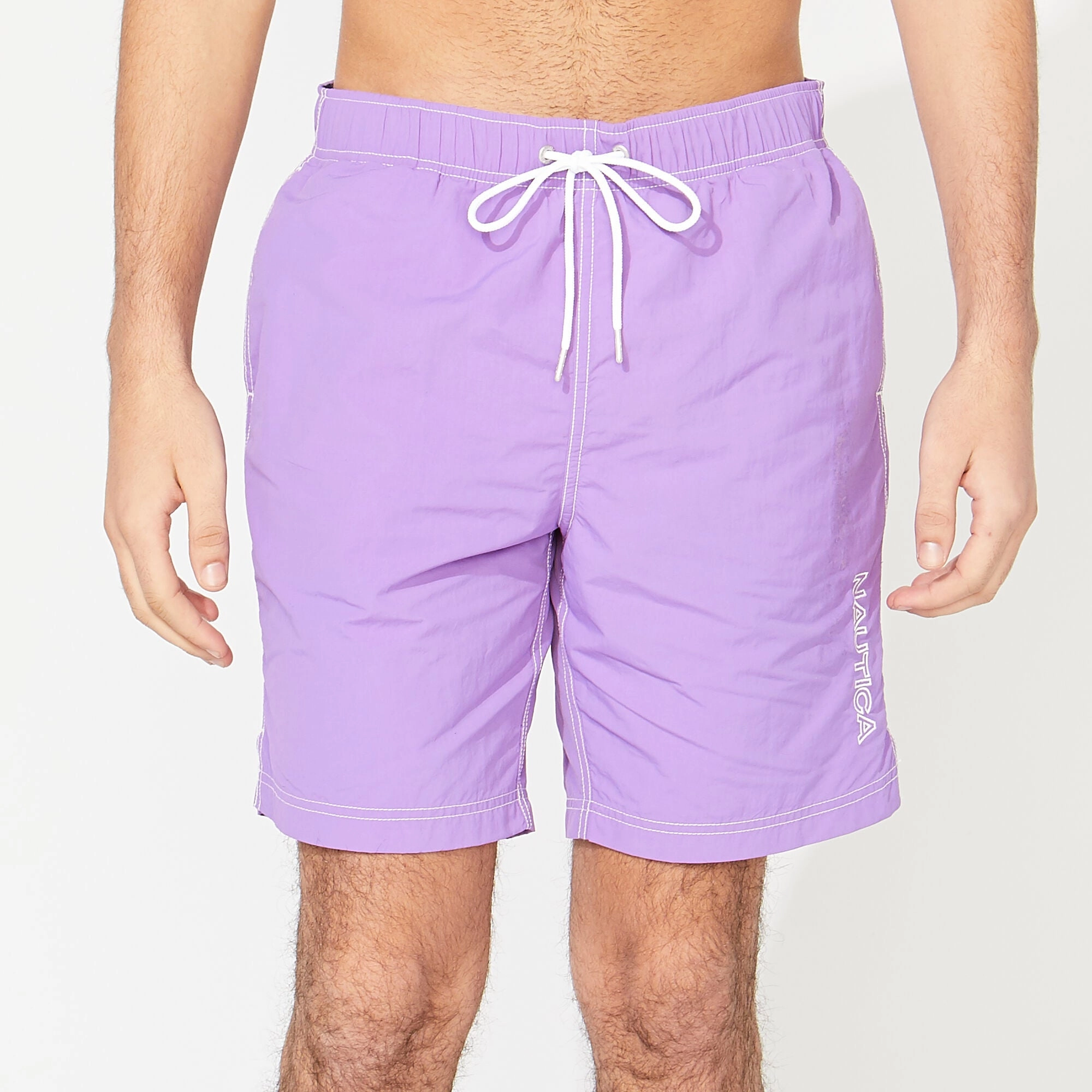 Nautica Mens 8" Quick-Dry Swim