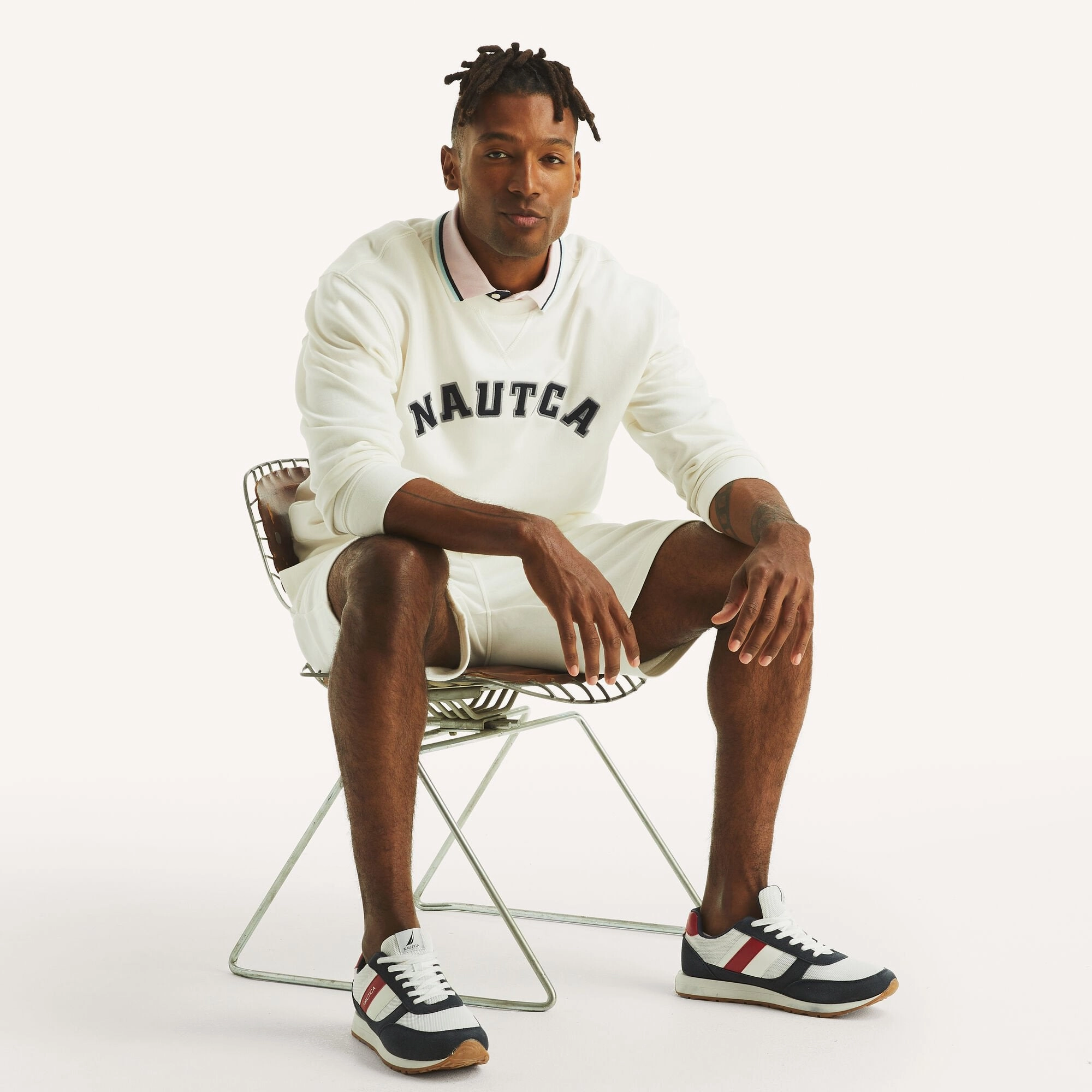 Nautica Mens 9 J-Class Fleece Short