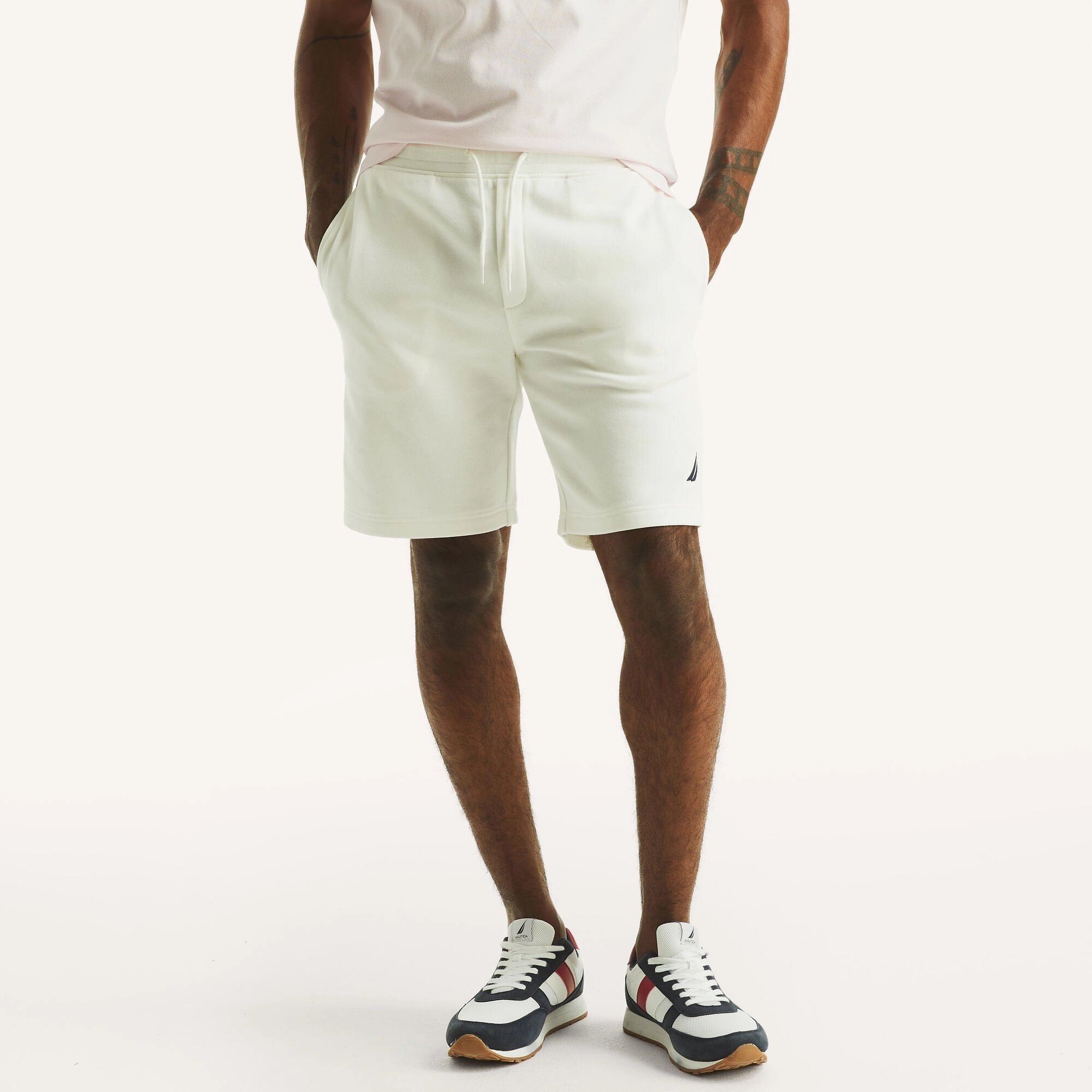 Nautica Mens 9 J-Class Fleece Short