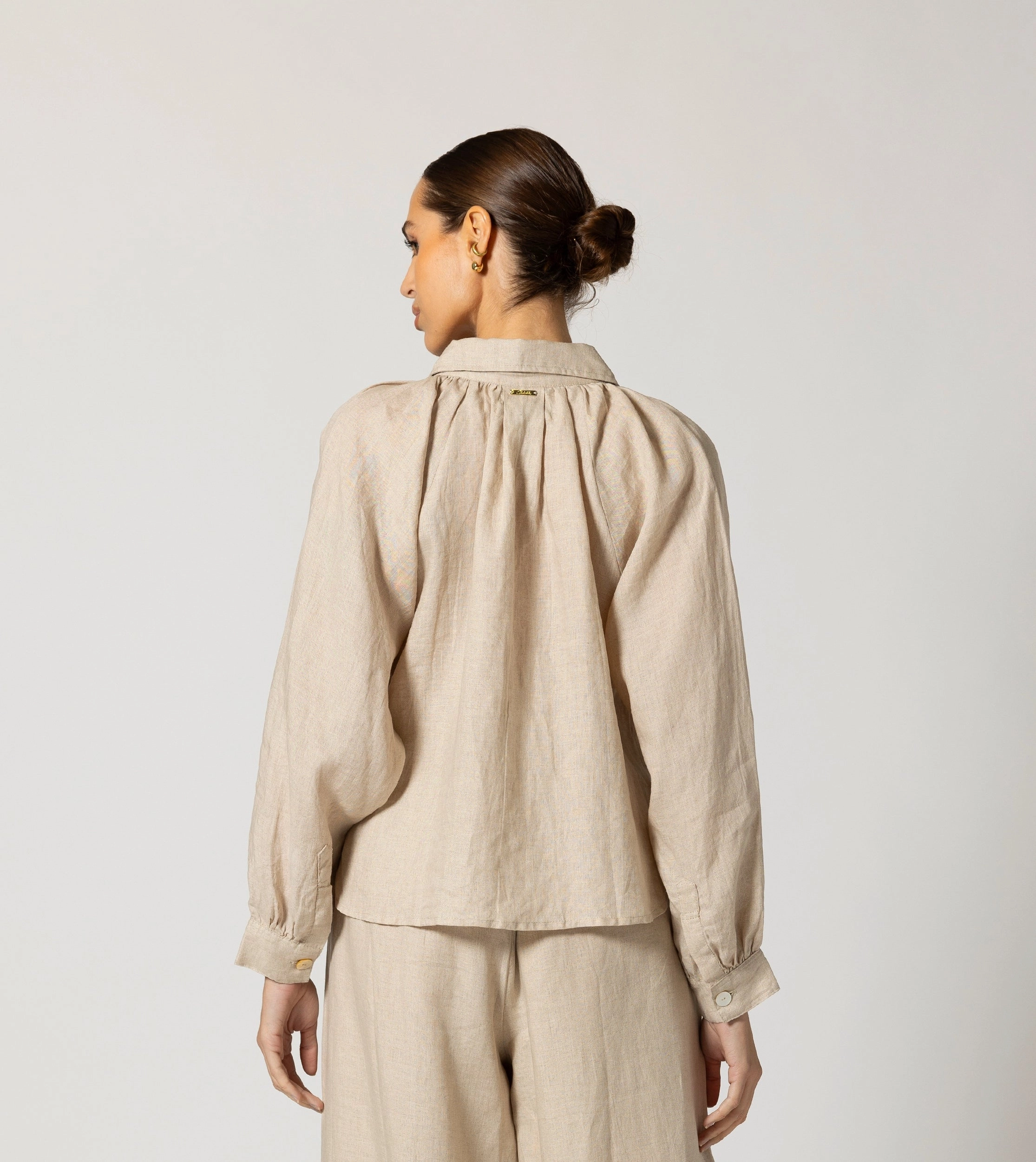 Negara Blouse | Oatmeal