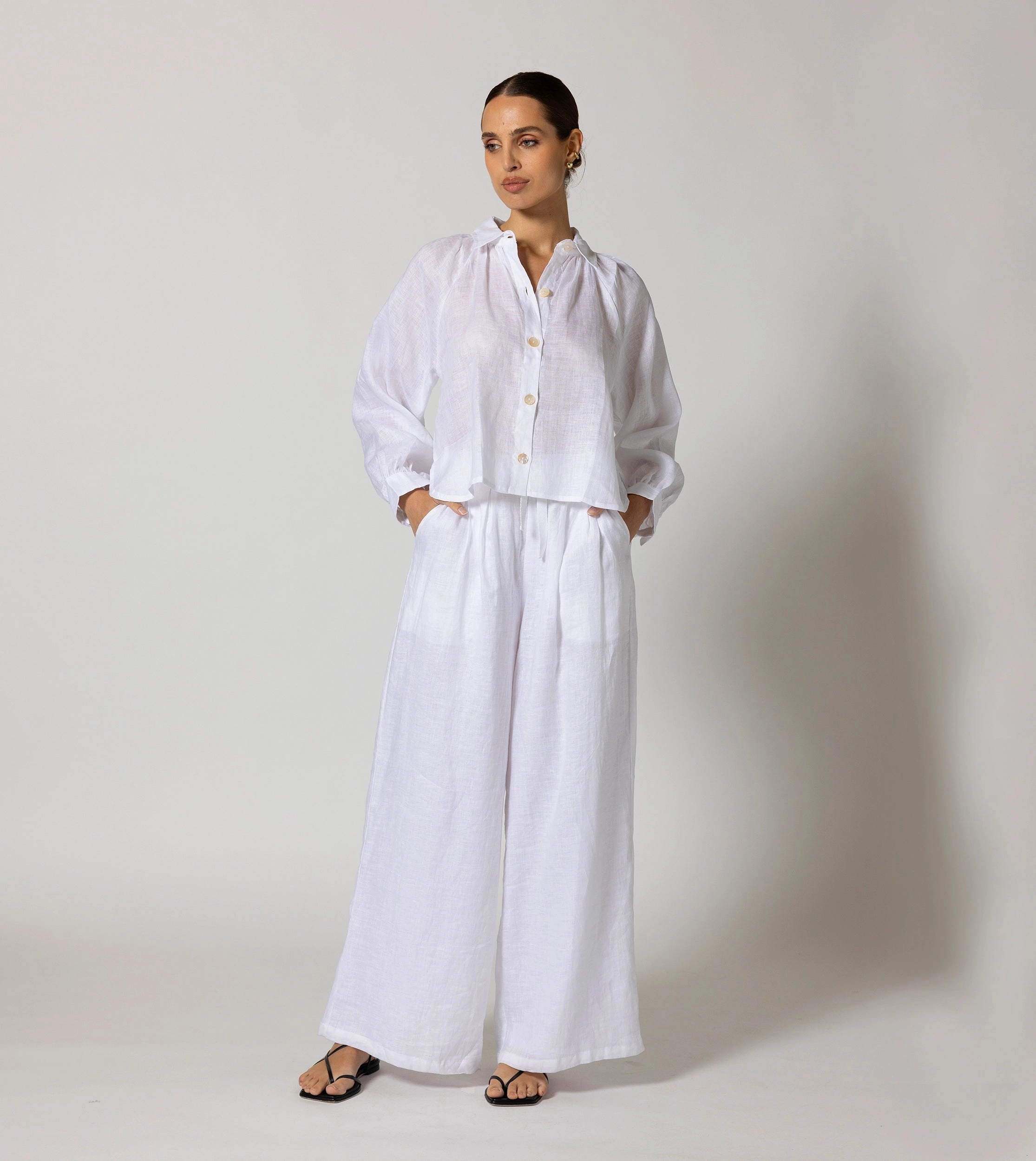 Negara Blouse | White