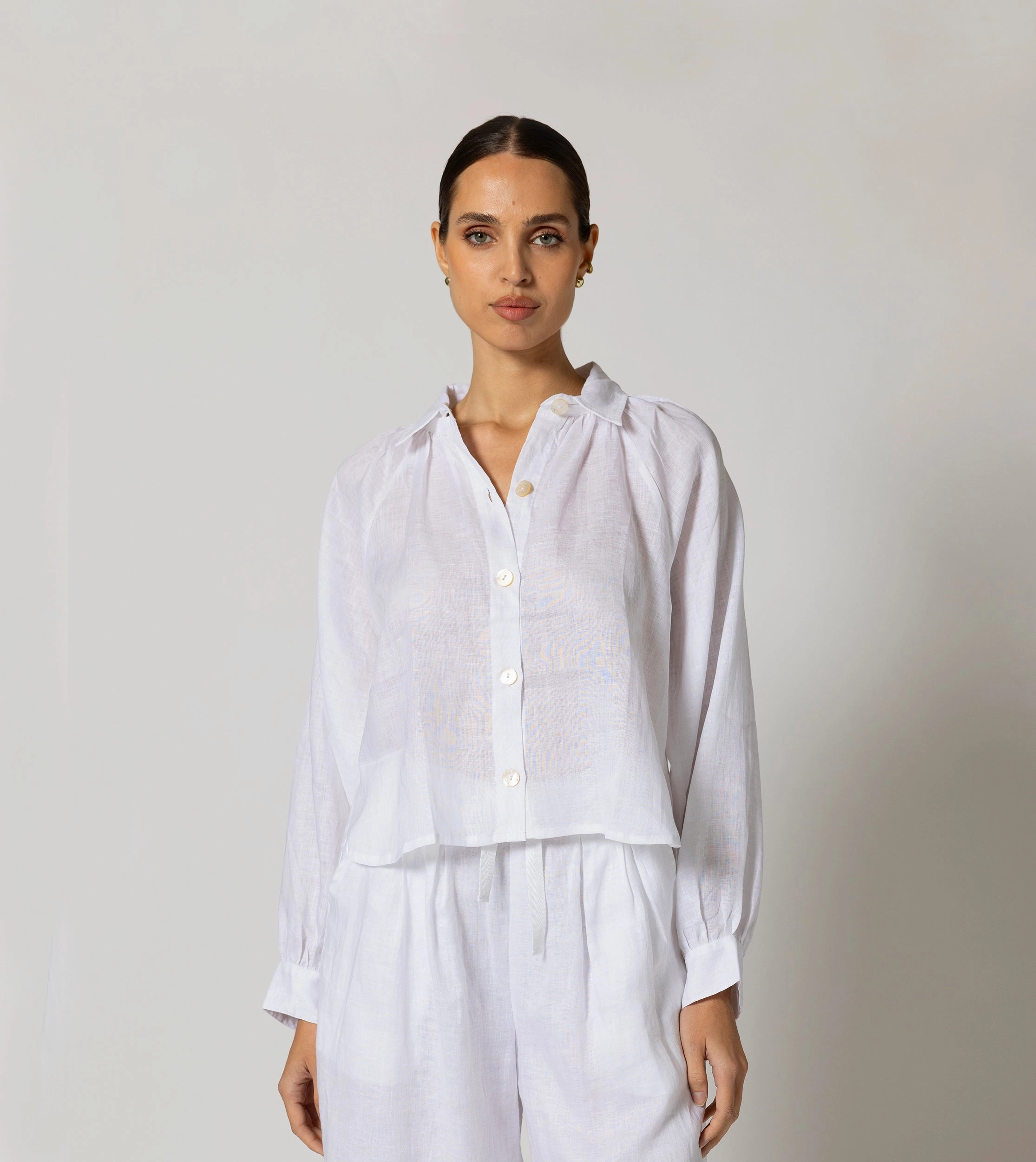 Negara Blouse | White