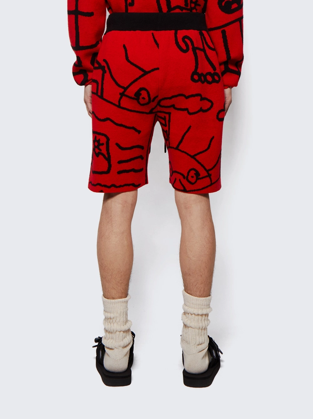 Newspaper Relaxed Short